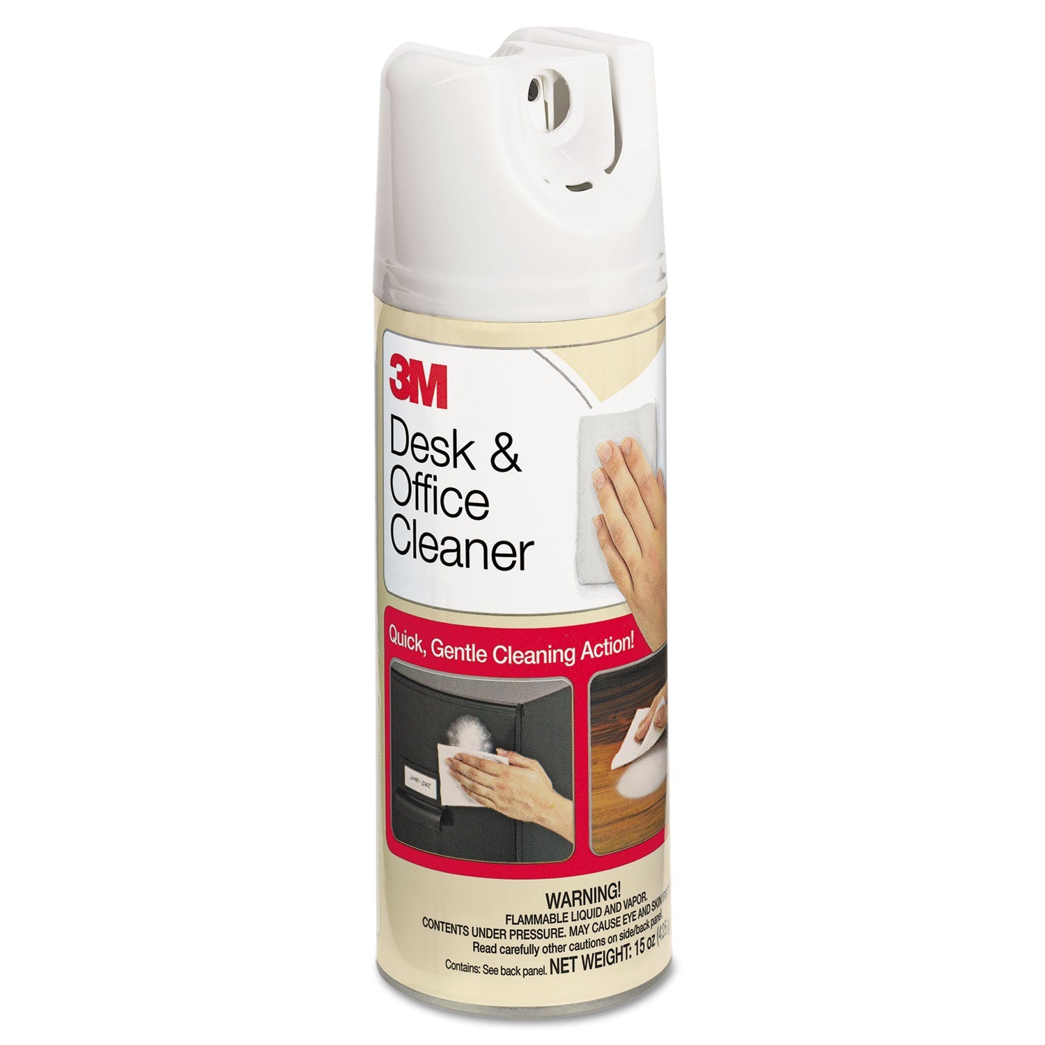 3M™ Desk And Office Spray Cleaner, 15 Oz Aerosol Spray, 12/carton
