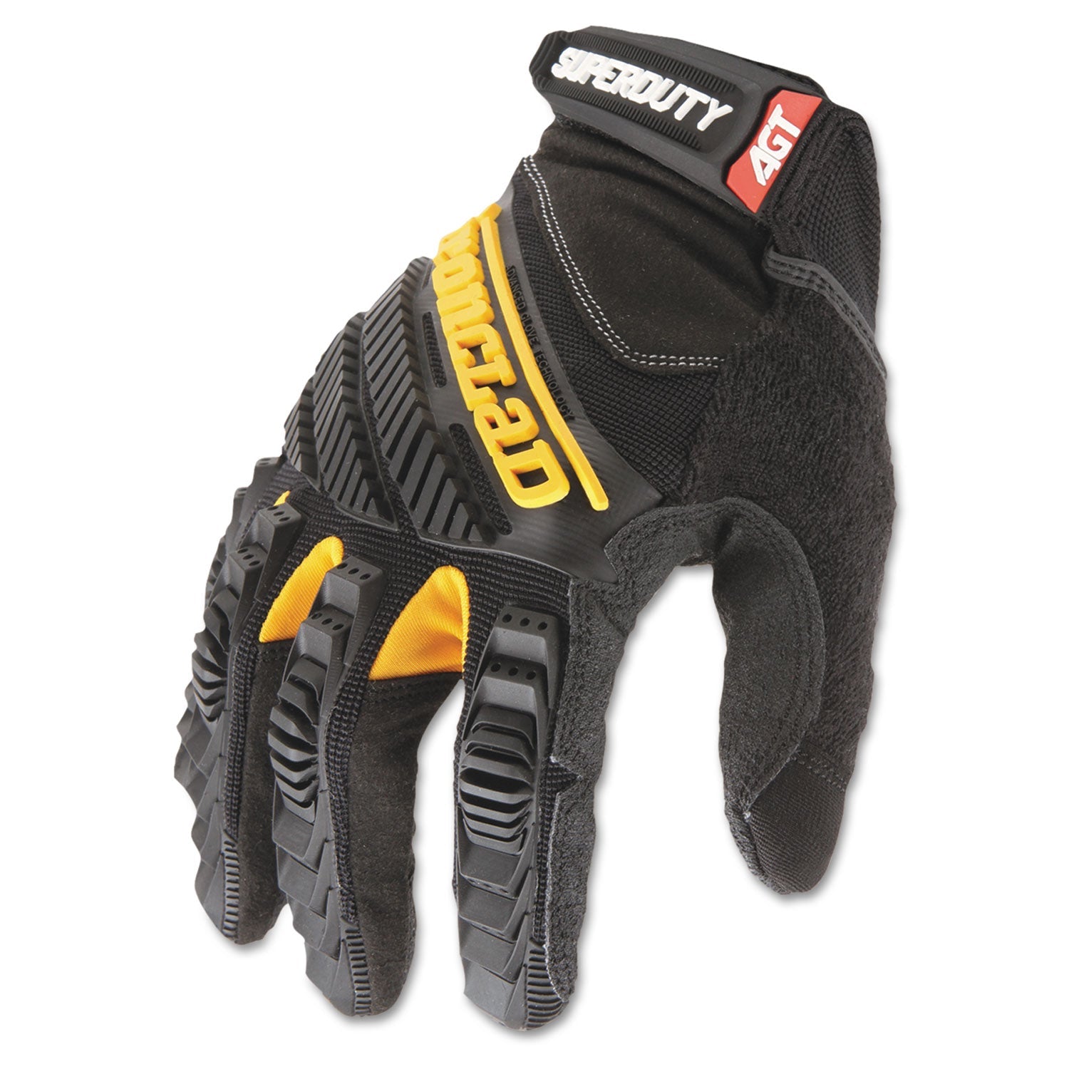 Ironclad Superduty Gloves | X-Large, Black/Yellow