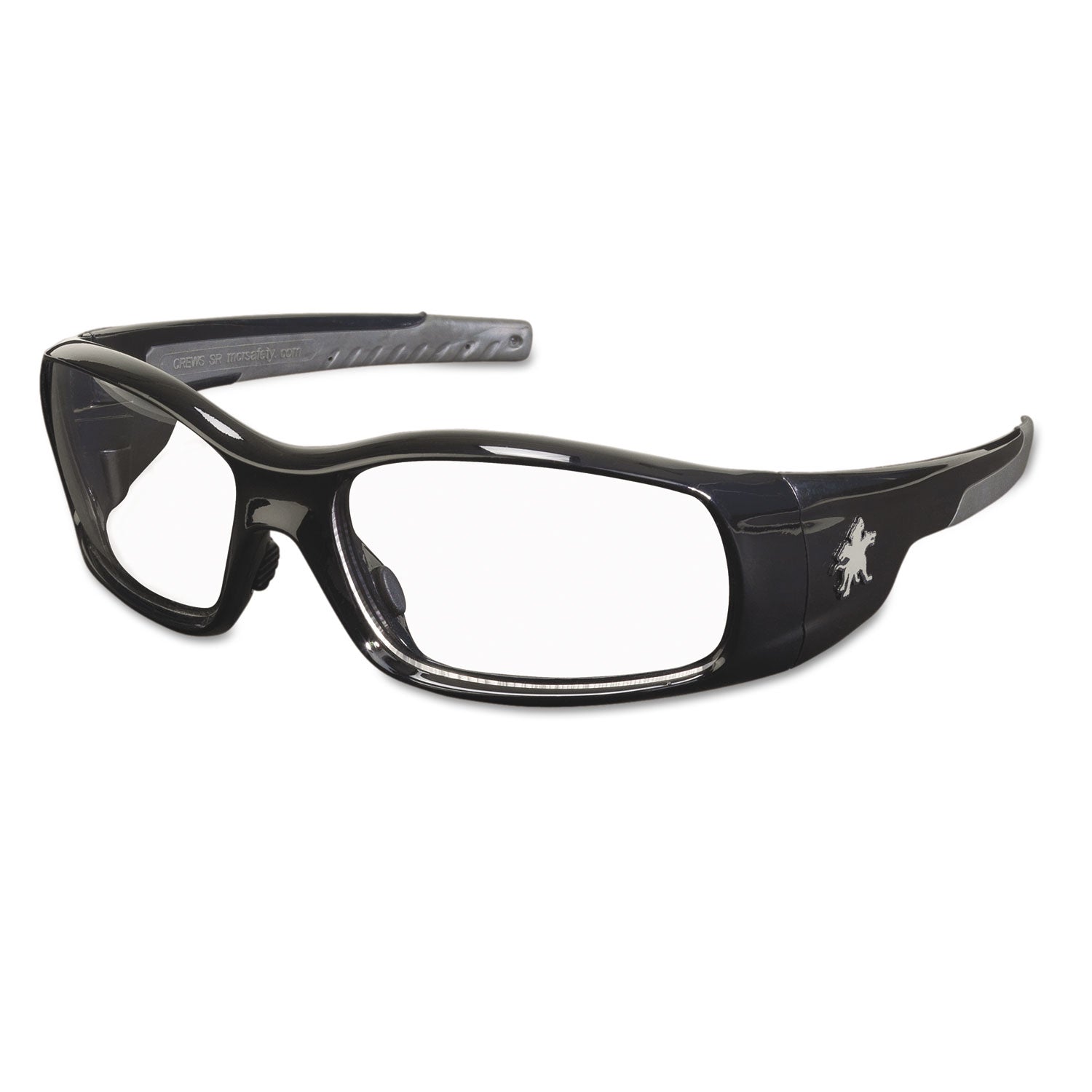 Swagger Safety Glasses | Black Frame Clear Lens