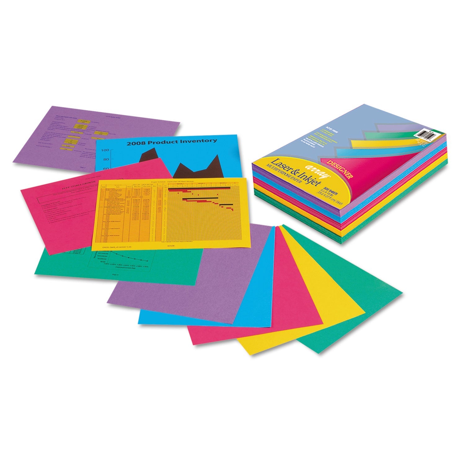 Pacon Array Colored Bond Paper | Assorted 500/Ream