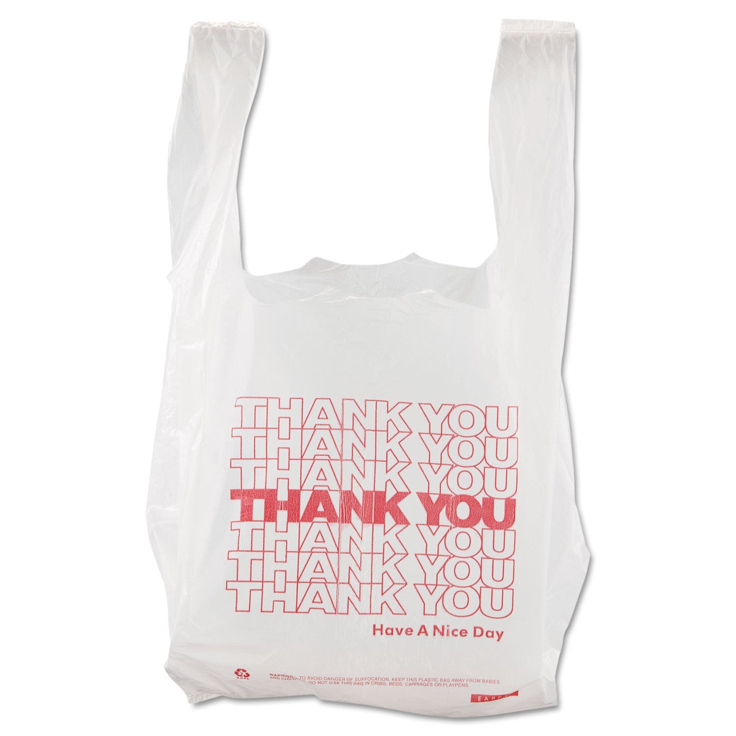 Thank You High-Density Shopping Bags | 2,000/ctn