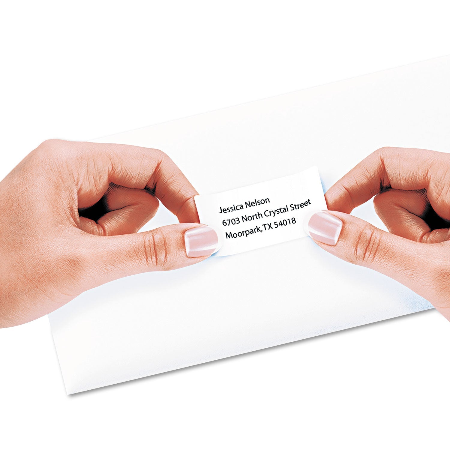 Avery® Repositionable Address Labels w/SureFeed, Inkjet/Laser, 1 x 2.63, White, 750/BX
