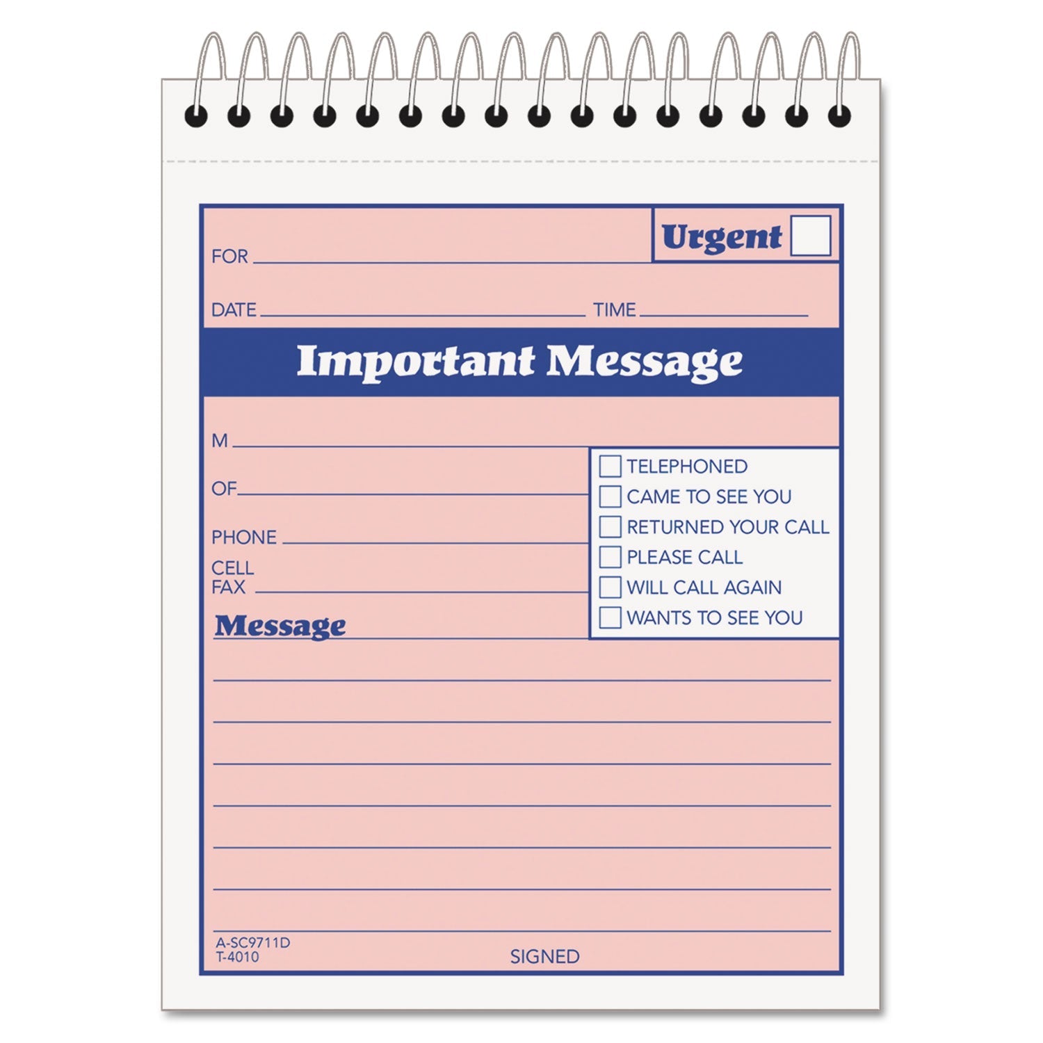Telephone Message Book | 2-Part Carbonless