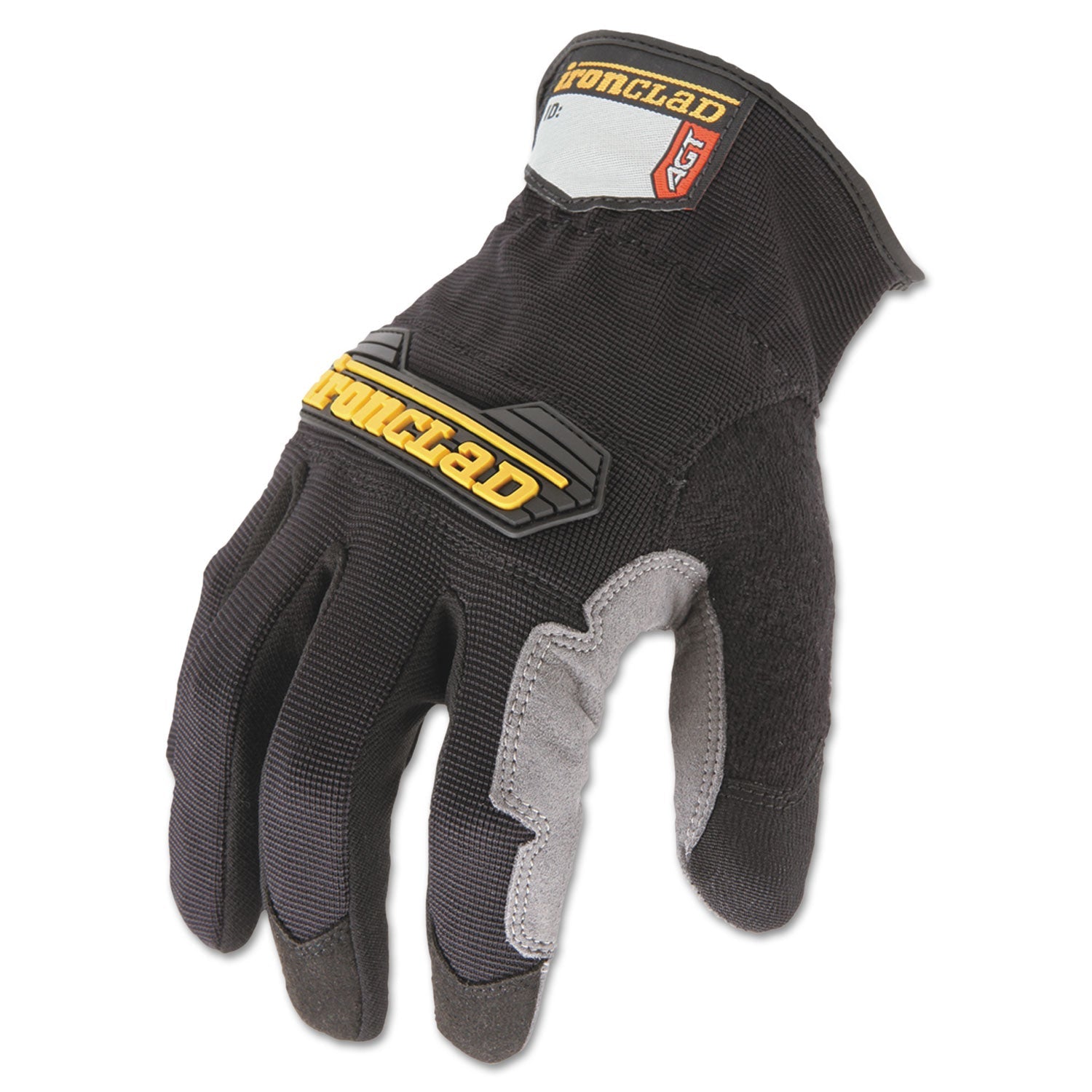 Ironclad Workforce Glove, Medium, Gray/black, Pair