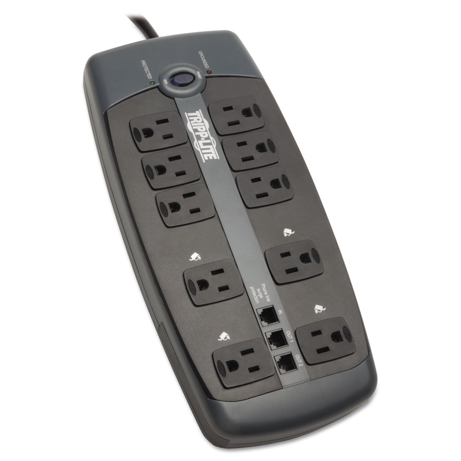 Protect It! Surge Protector | 10 Outlets, 8ft