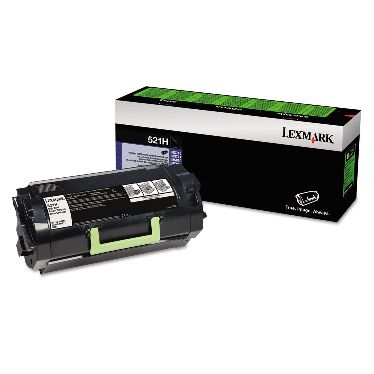 Lexmark 52d1h00 Toner | High-Yield, Black