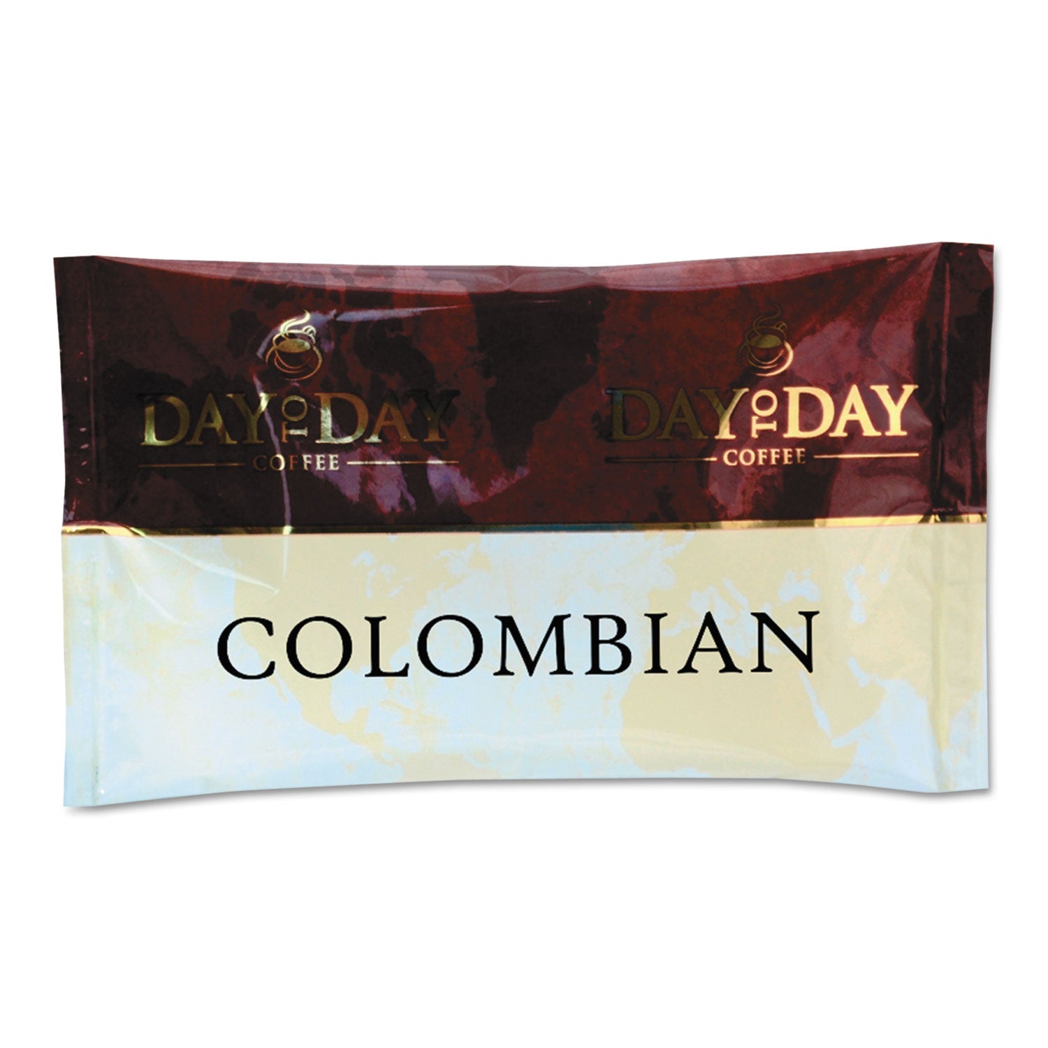 Day to Day Coffee® 100% Pure Coffee, Colombian Blend, 1.5 Oz Pack, 42 Packs/carton