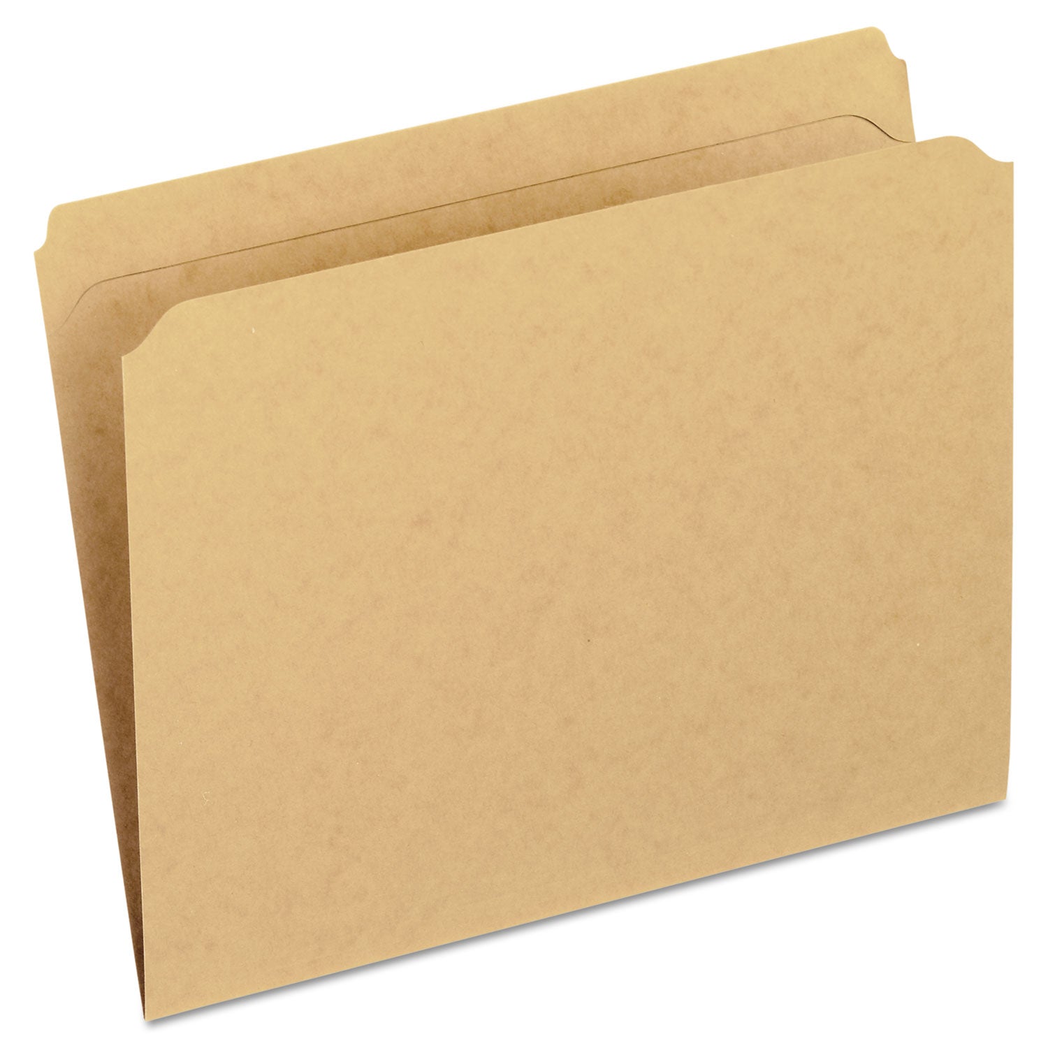 Dark Kraft File Folders | Letter, Brown, 100/Bx