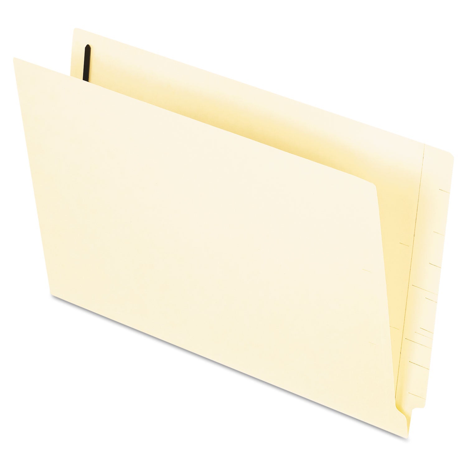 Pendaflex® Manila End Tab Expanding Fastener Folders, 2-Ply Tabs, 0.75" Expansion, 2 Fasteners, Legal Size, Manila Exterior, 50/Box