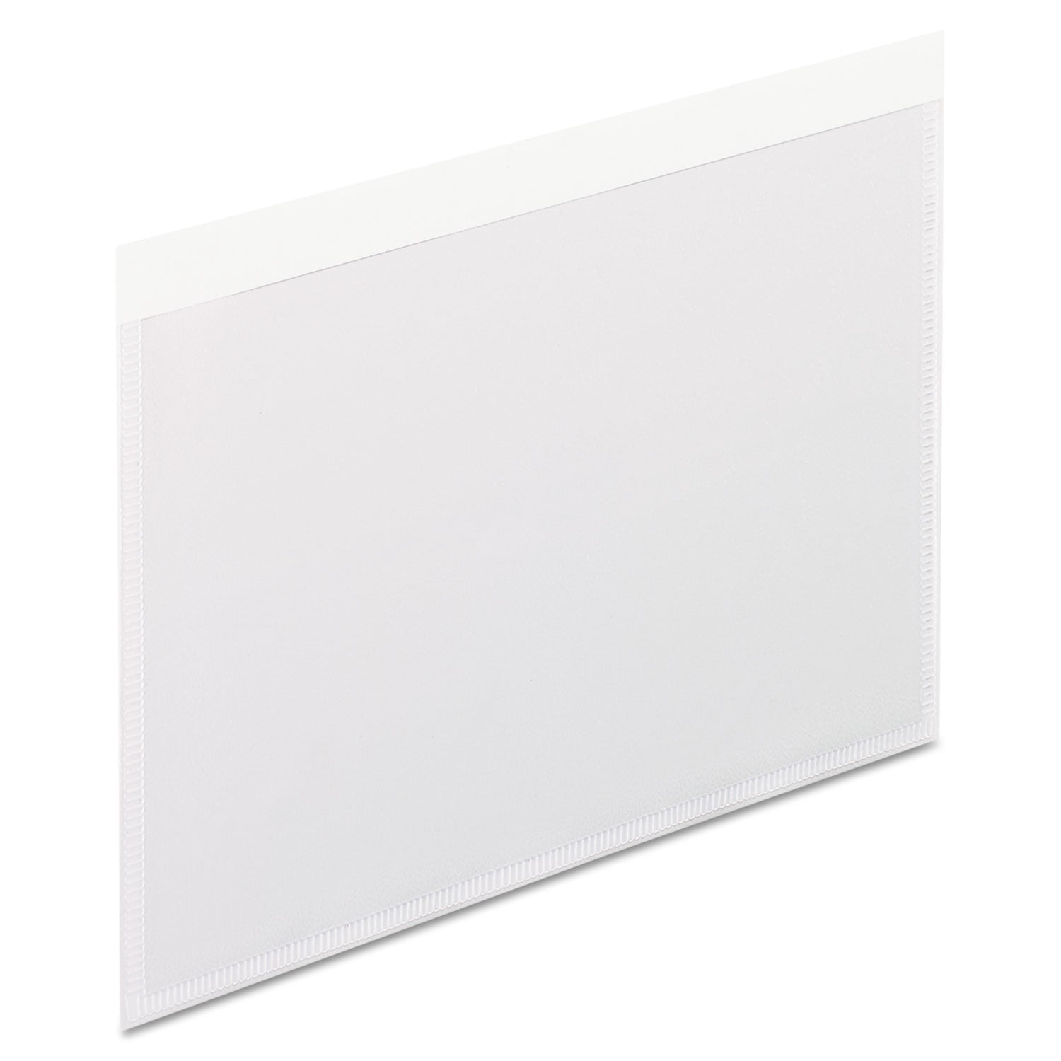 Pendaflex® Self-Adhesive Pockets, 4 X 6, Clear Front/white Backing, 100/box