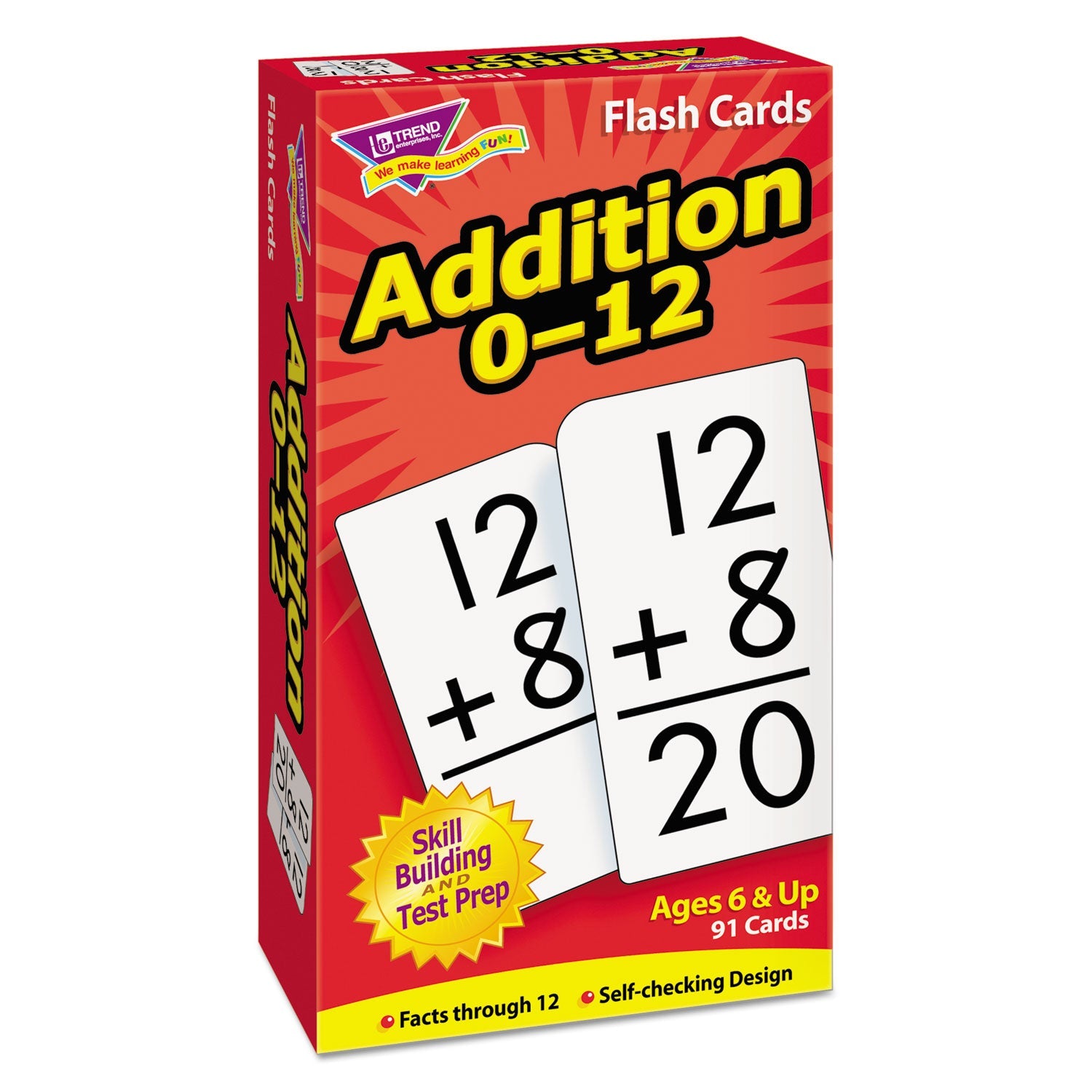 Skill Drill Flash Cards | Addition, 91/Pack