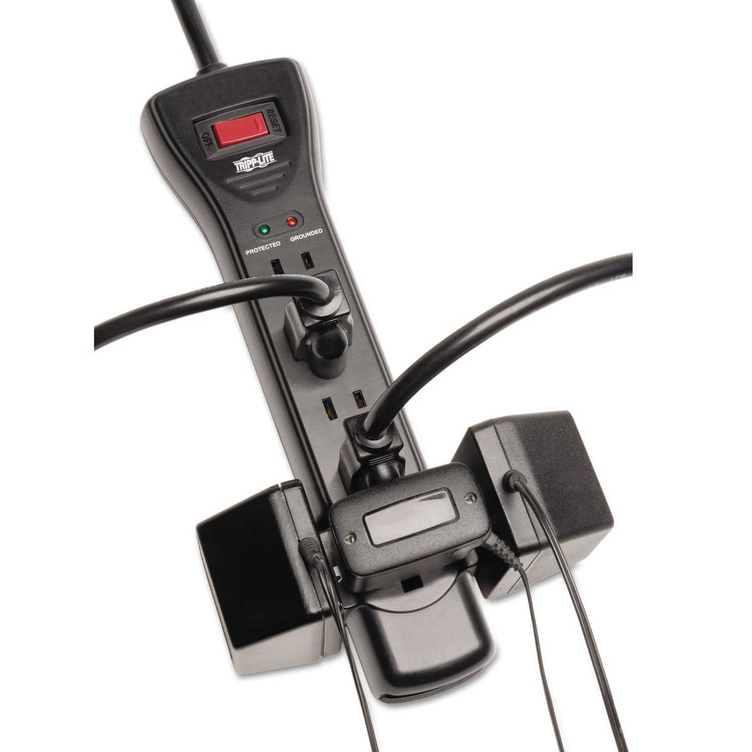 Tripp Lite by Eaton Protect It! Surge Protector, 7 AC Outlets, 7 ft Cord, 2,160 J, Black