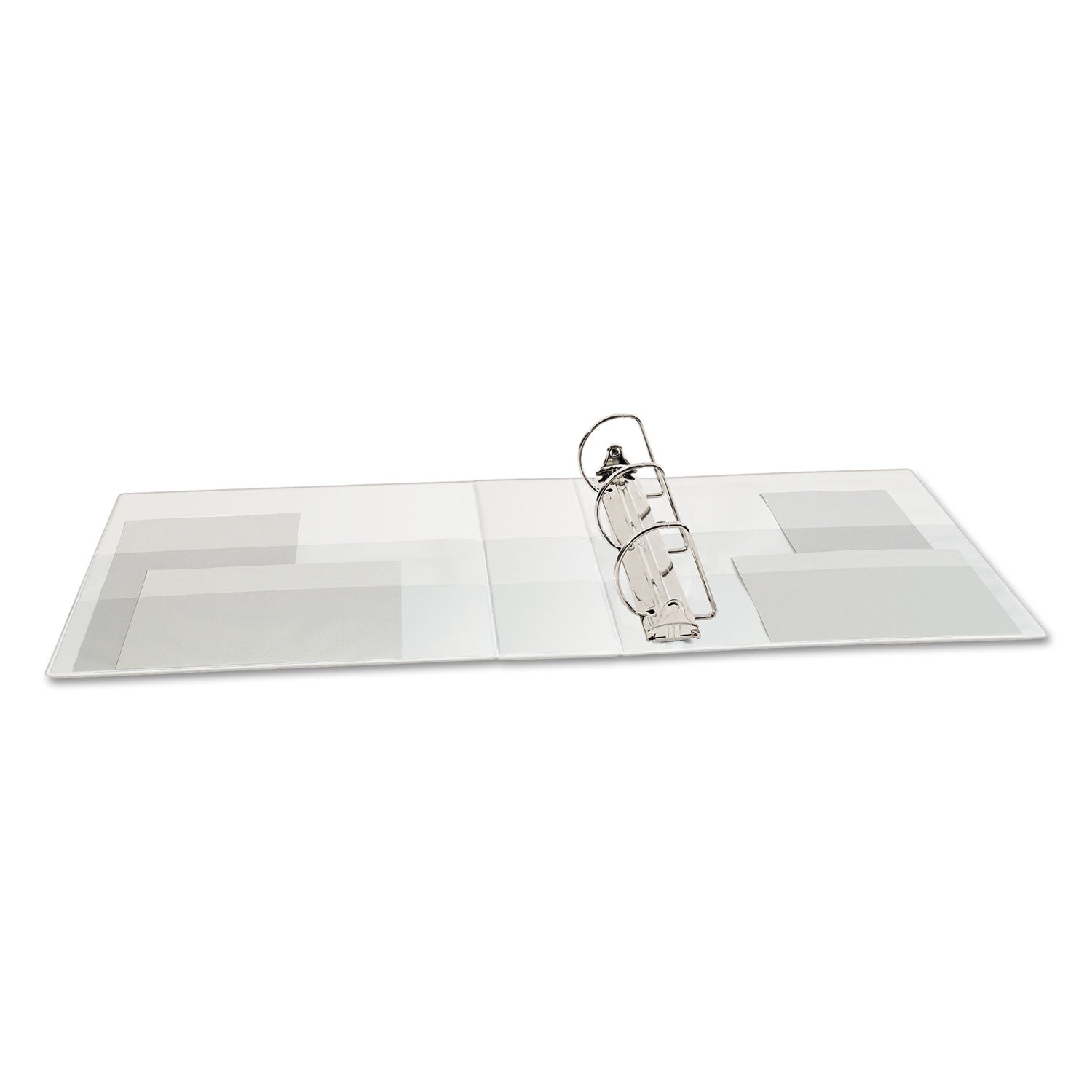 Avery® Touchguard Protection Heavy-Duty View Binders With Slant Rings, 3 Rings, 3" Capacity, 11 X 8.5, White