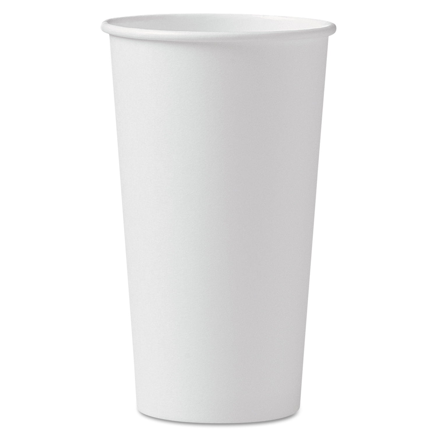 Single-Sided Poly Paper Hot Cups | 20oz 600-Count