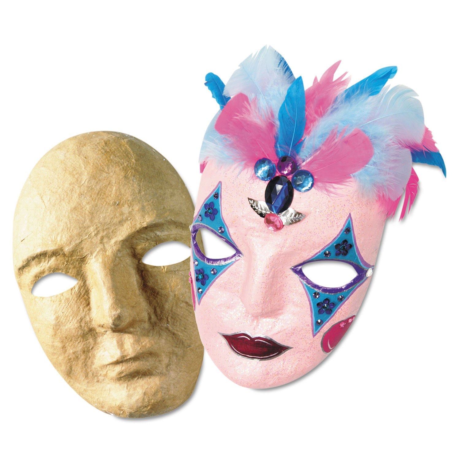 Creativity Street® Paper Mache Mask Kit, 8 X 5.5
