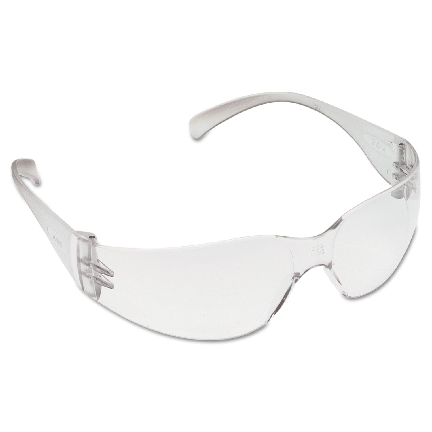 3M™ Virtua Protective Eyewear, Clear Frame/clear Lens, Hard-Coat