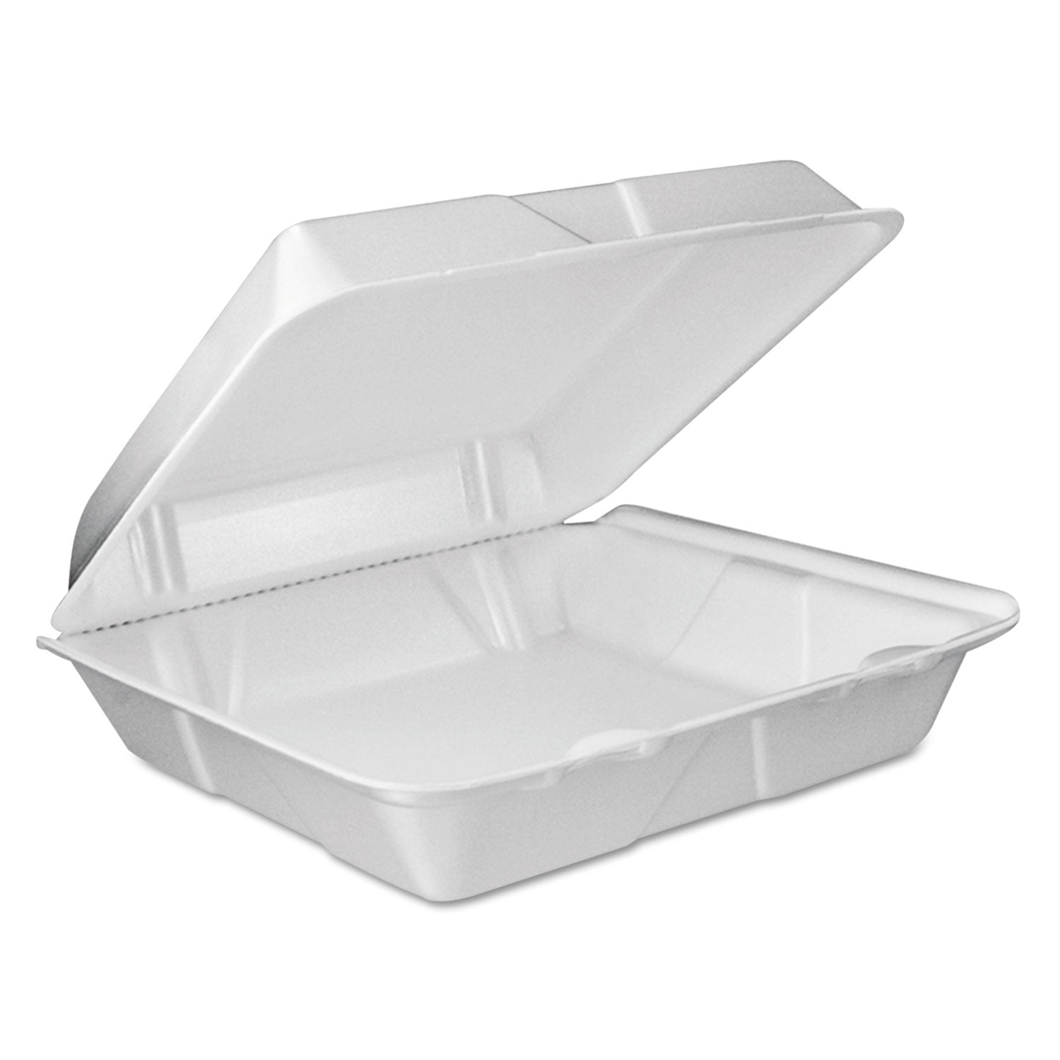 Foam Hinged Lid Container | 9x9, 100/Pack