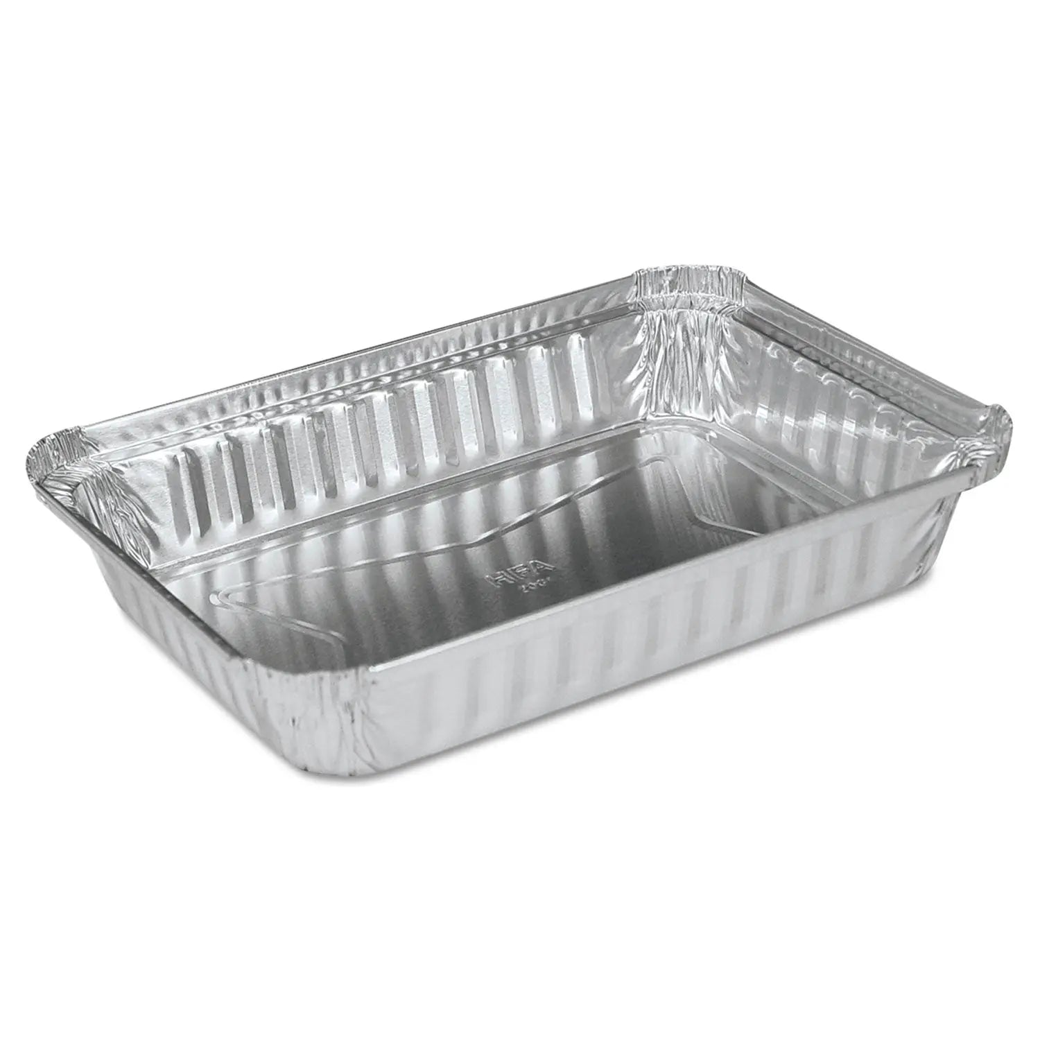 HFA® Aluminum Oblong Pan, Shallow, 1.5 lb, 6 x 8.59 x 1.25, Silver, 500/Carton