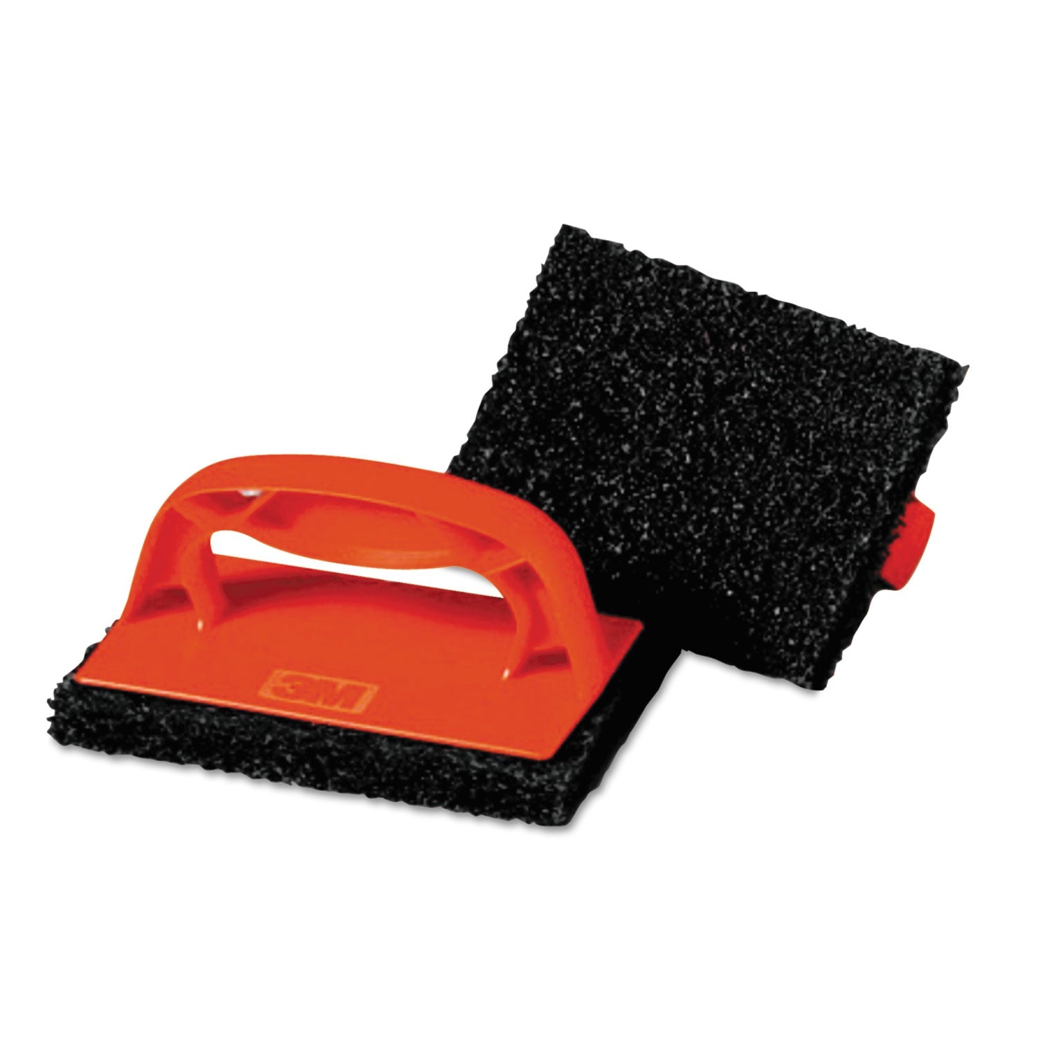 Scotch-Brite™ PROFESSIONAL Scotchbrick Griddle Scrubber 9537, 4 X 6 X 3, Red/black, 12/carton