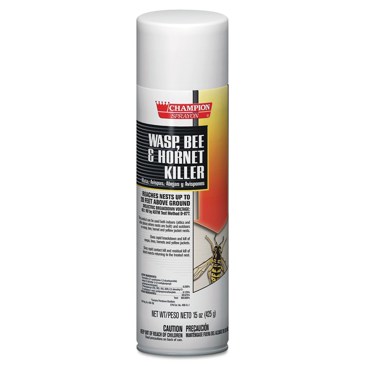 Wasp, Bee and Hornet Killer | 15 oz Spray