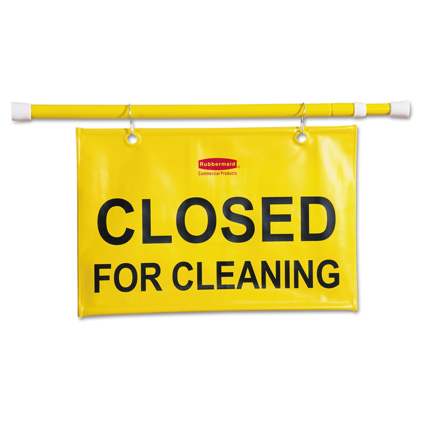 Rubbermaid® Commercial Site Safety Hanging Sign, 50 x 1 x 13, Yellow