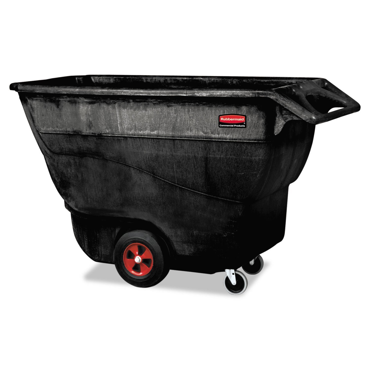 Structural Foam Tilt Truck | 1 Cu Yd, Black