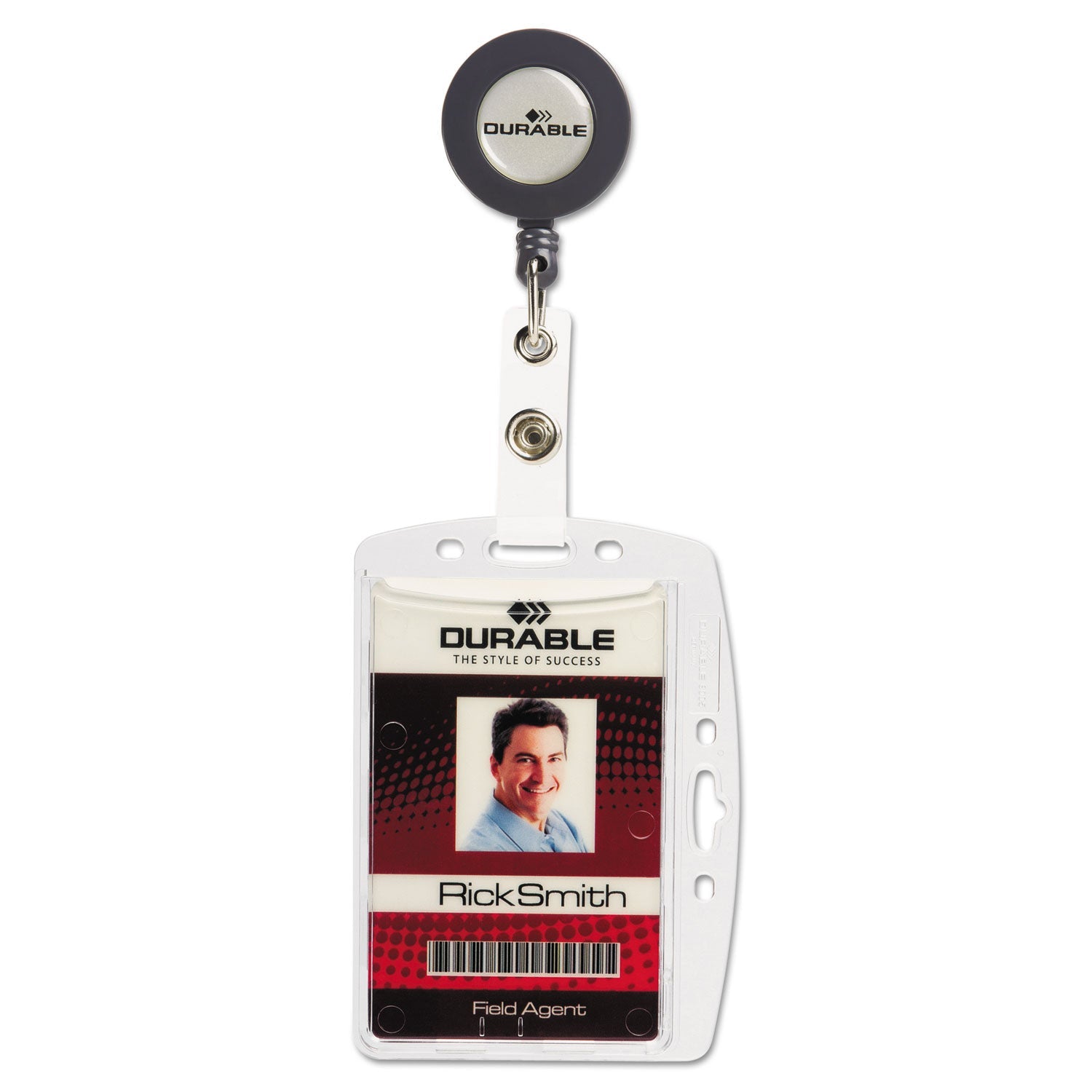 ID/Security Card Holder with Reel | 10-Pack
