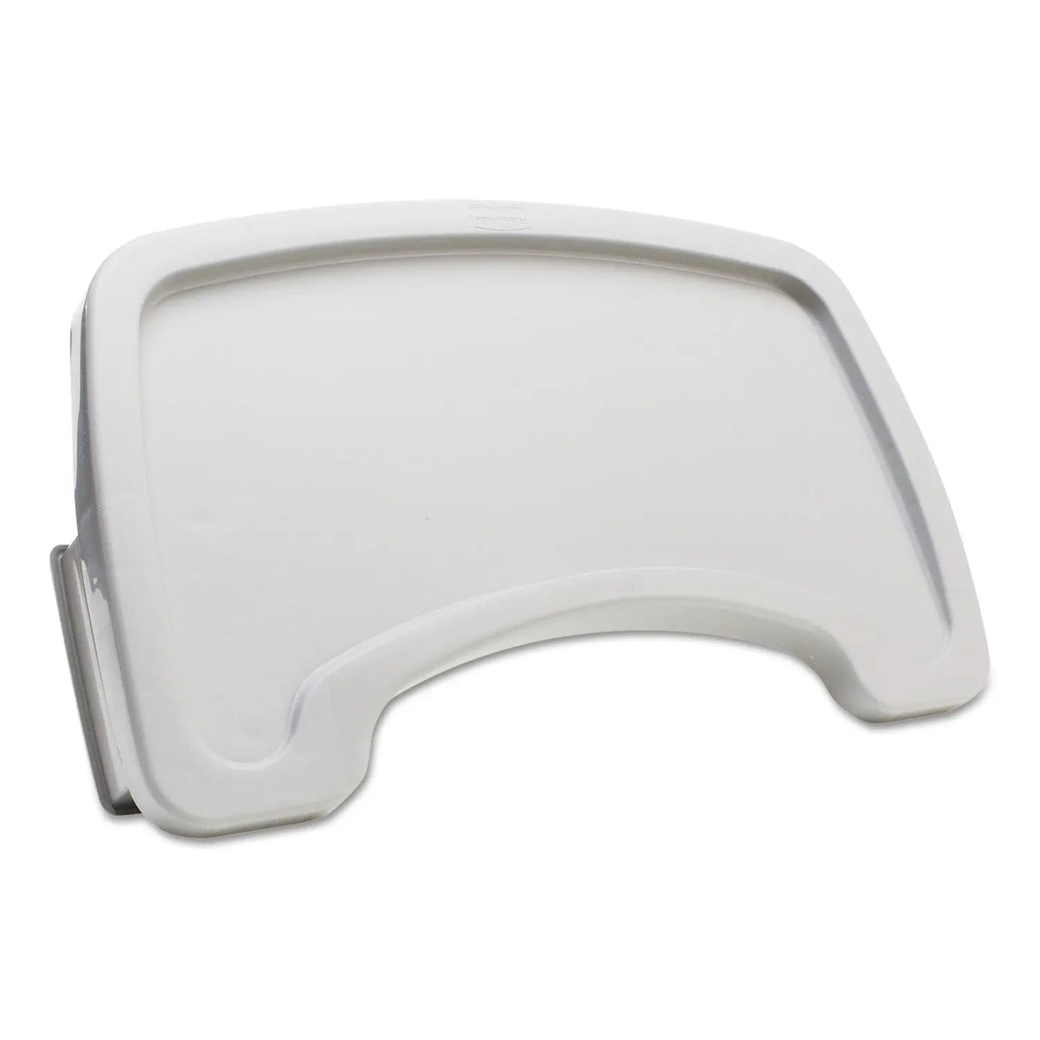 Rubbermaid® Commercial Sturdy Chair Microban Youth Seat Tray for Rubbermaid Commercial Youth Seats, 18.5 x 11.5 x 3.25, Plastic, Platinum