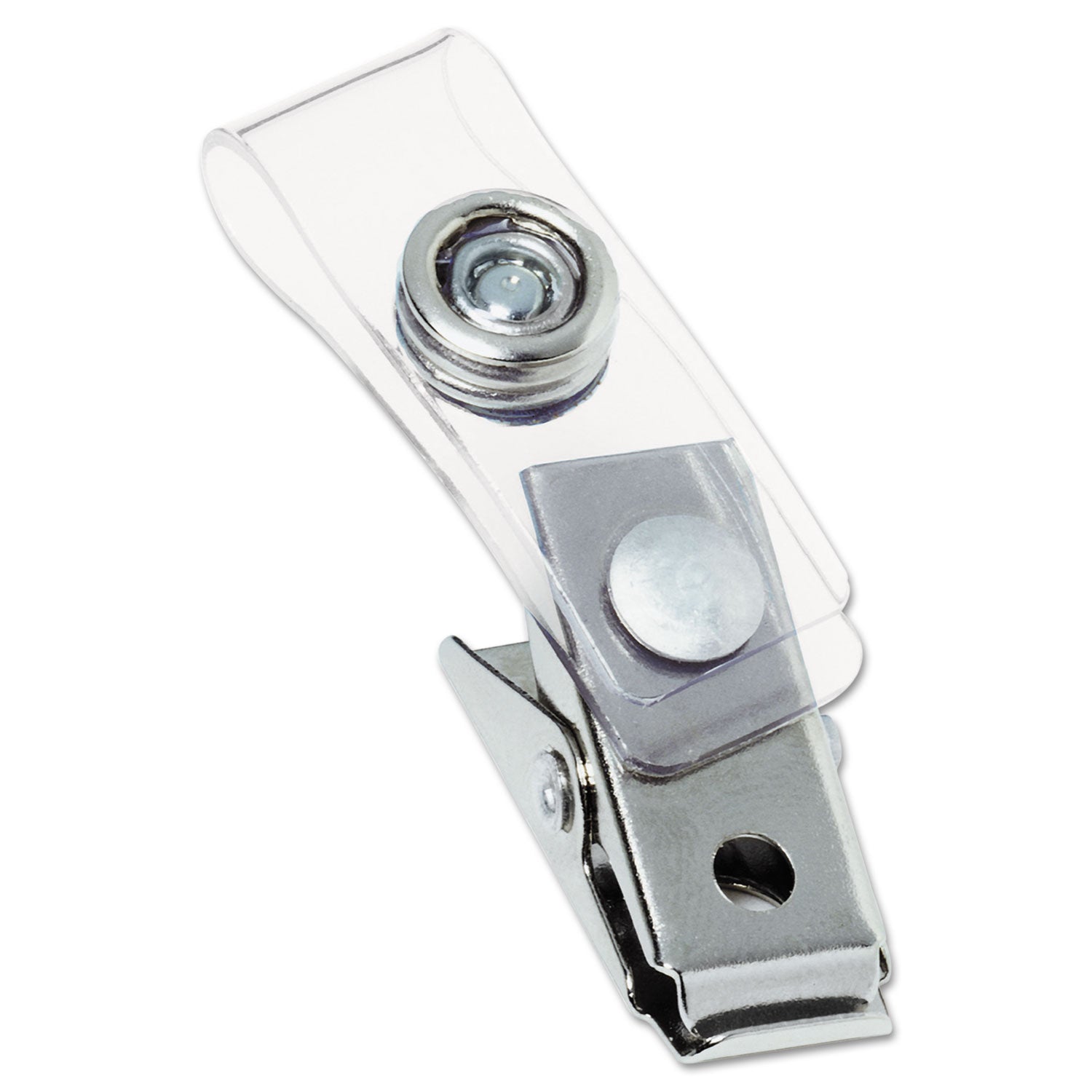 Badge Clips With Plastic Straps | GBC®, 100/Box