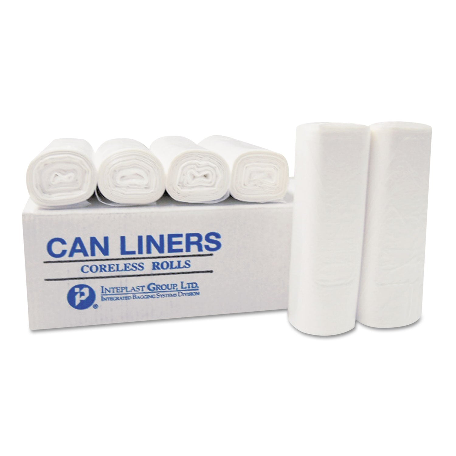 7 Gal High-Density Can Liners | Clear