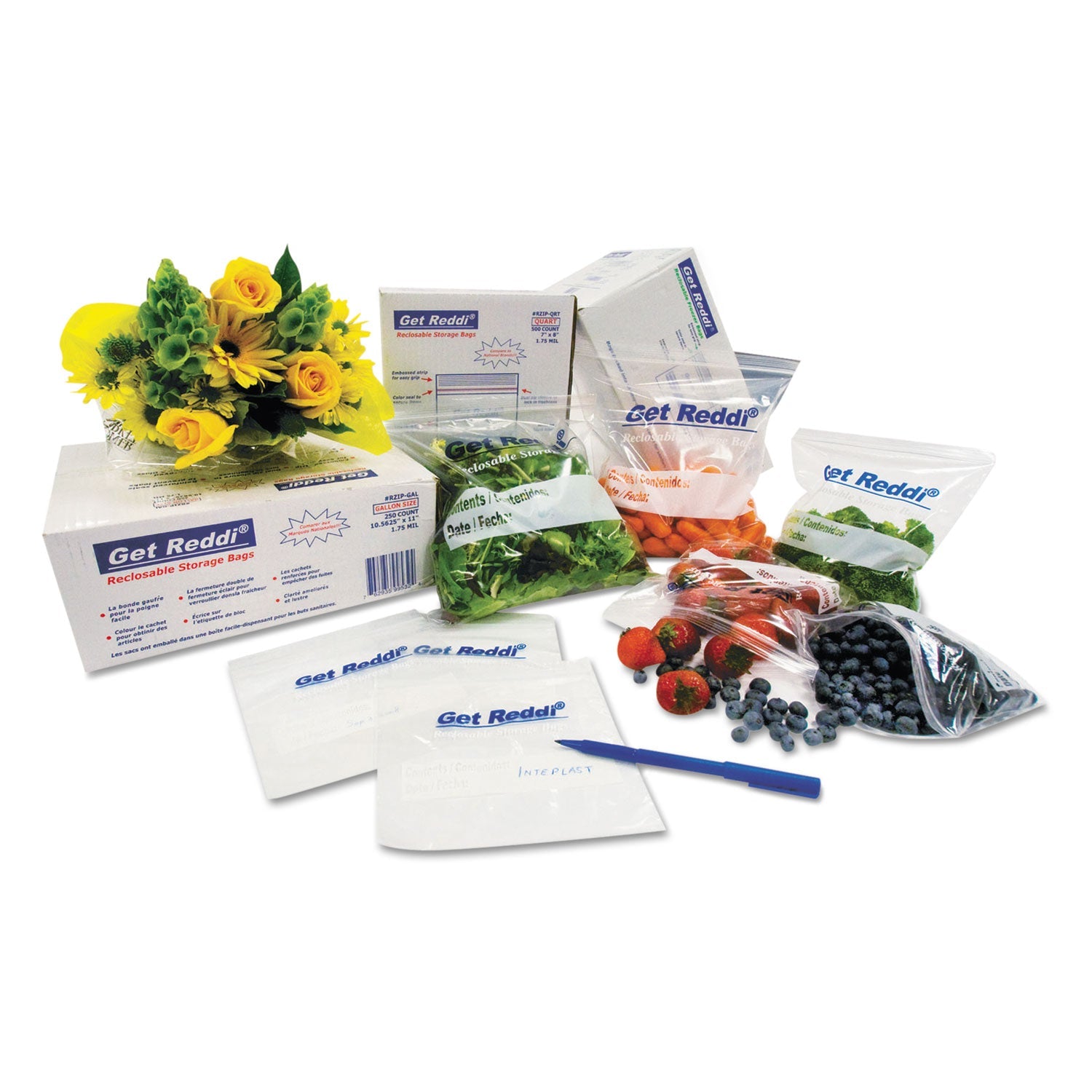 Inteplast Group Food Bags | 4.5 gal, 1,000/CT