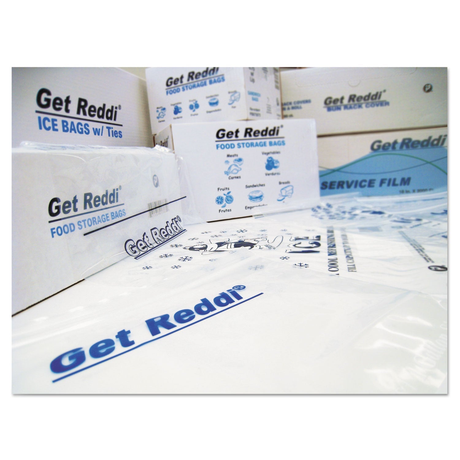 Inteplast Group Food Bags, 4.5 gal, 10" x 4" x 20", Clear, 1,000/Carton
