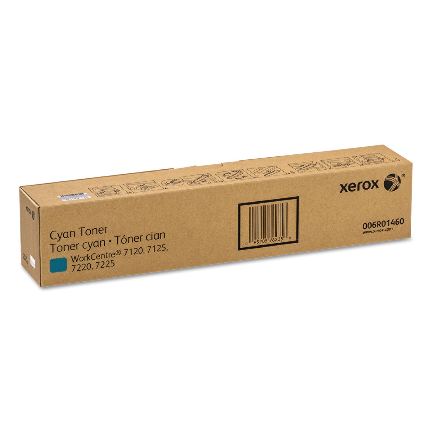 Toner | 15,000 Pages | Cyan | Xerox® 006r01460