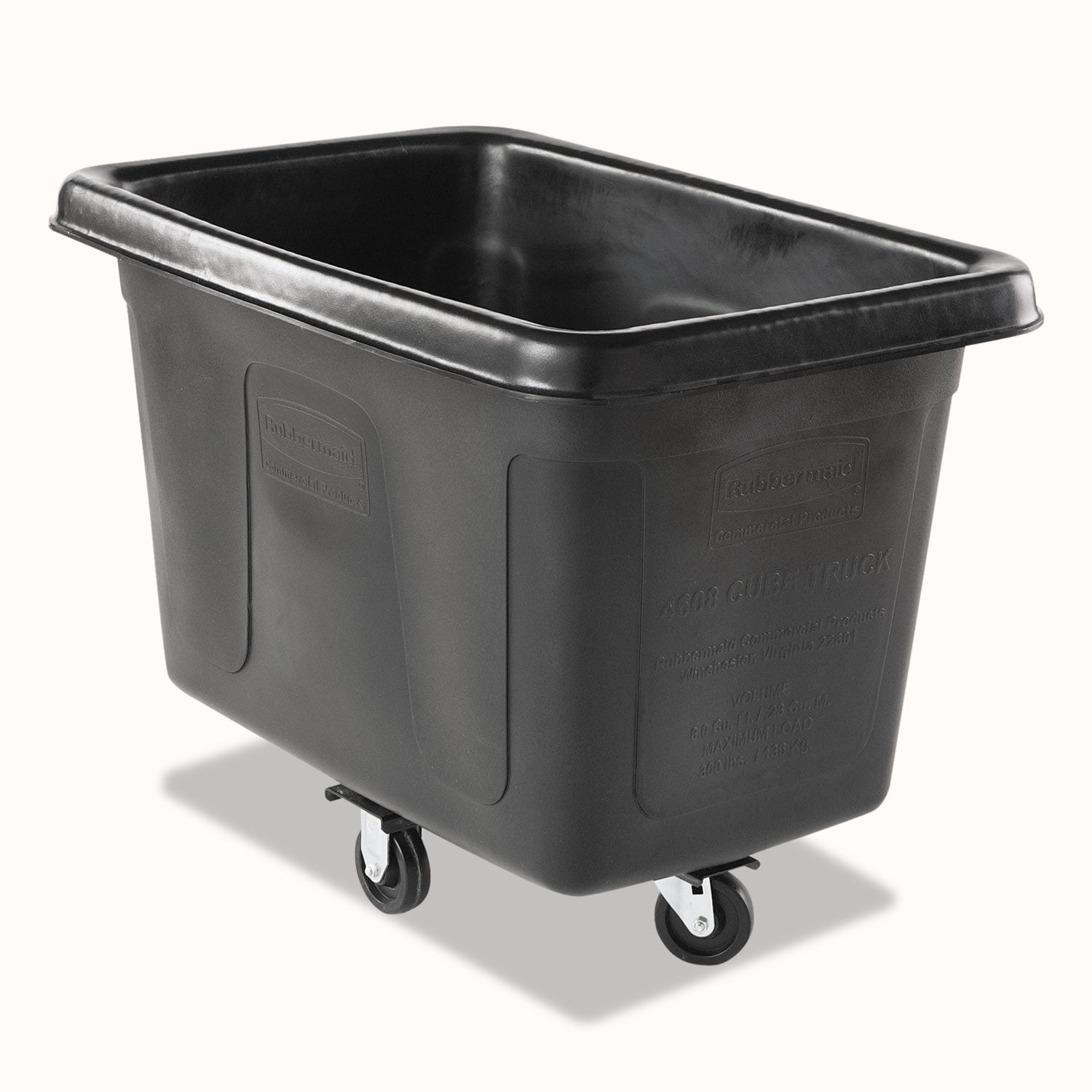 Cube Truck | 59 gal, 300 lb Capacity, Black