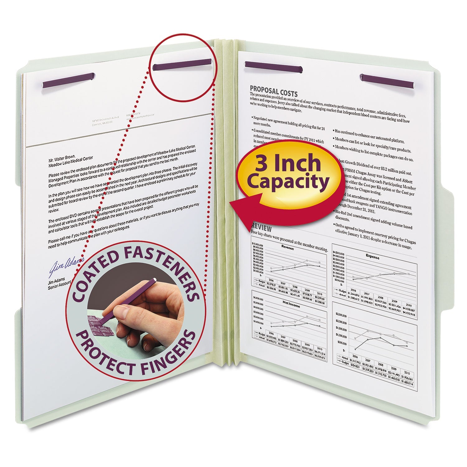 Pressboard Folders | Smead Recycled SafeSHIELD