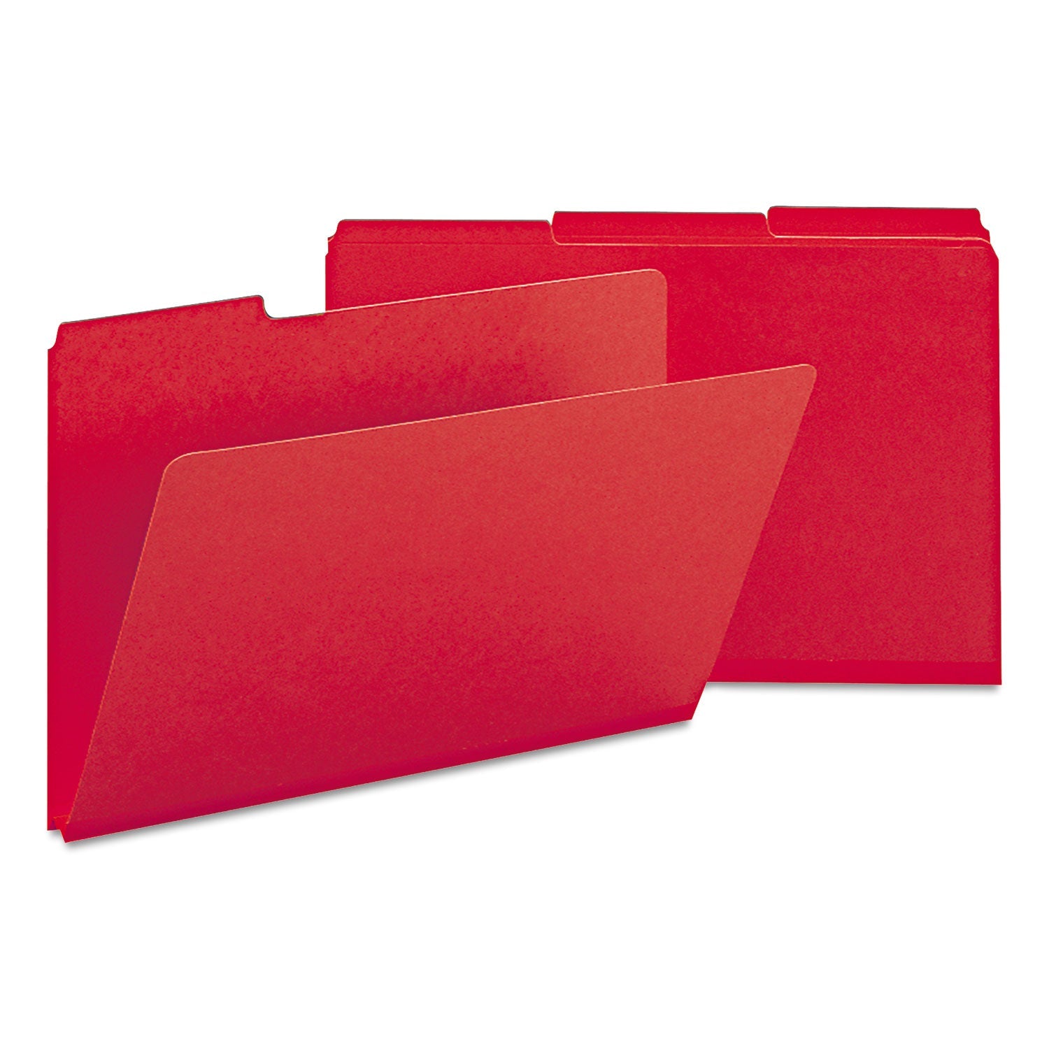Pressboard Folders | Smead Expanding Bright Red
