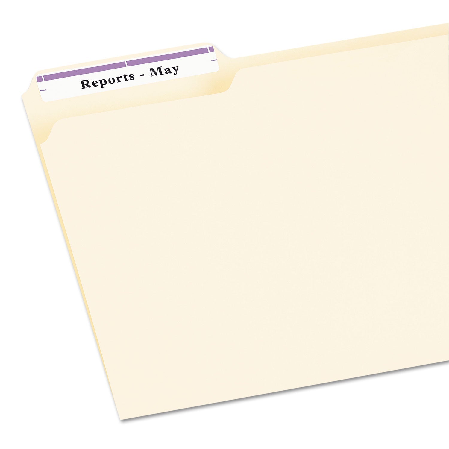 Avery® Permanent Trueblock File Folder Labels With Sure Feed Technology, 0.66 X 3.44, White, 30/sheet, 25 Sheets/pack