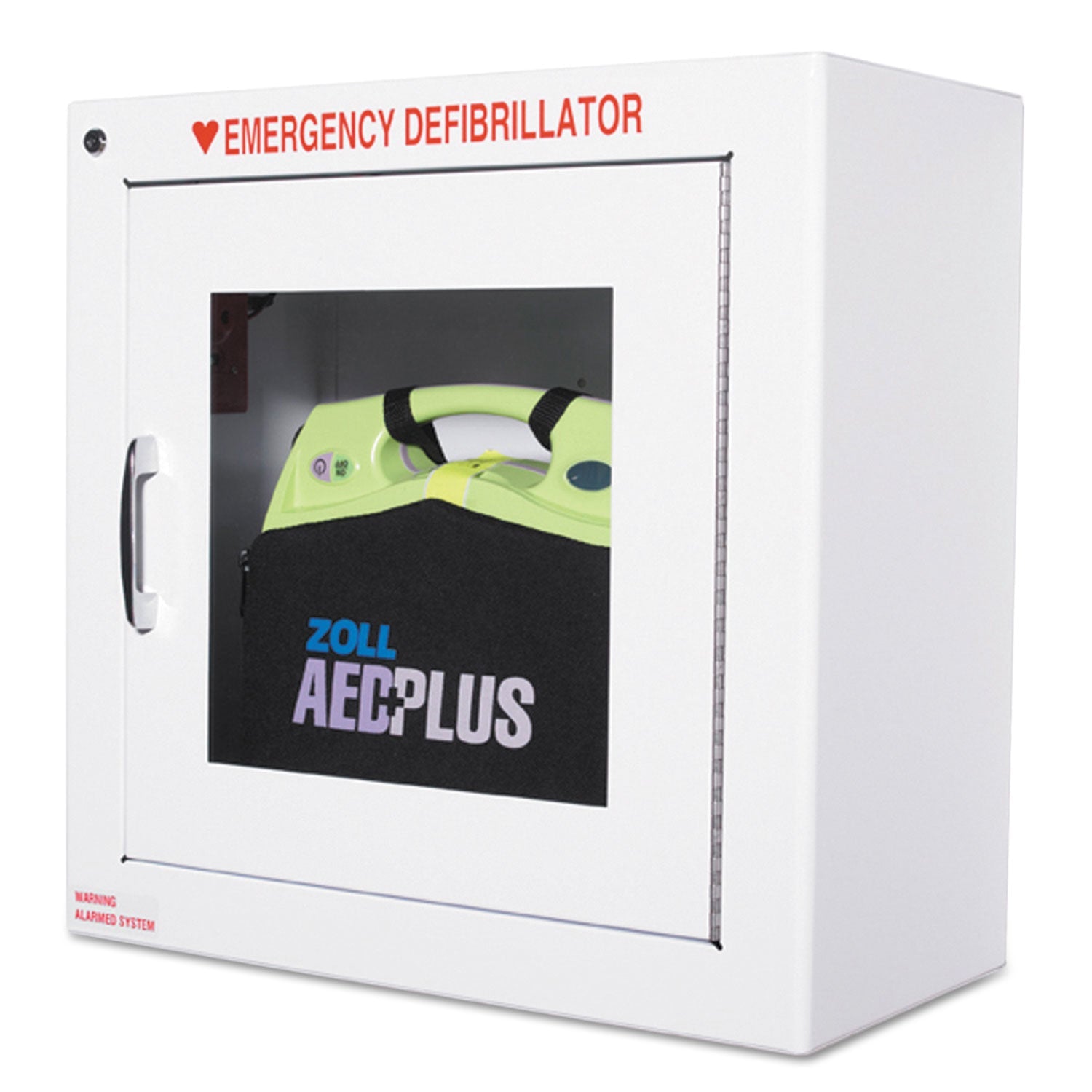 ZOLL AED Wall Cabinet | Alarmed, For AED Plus