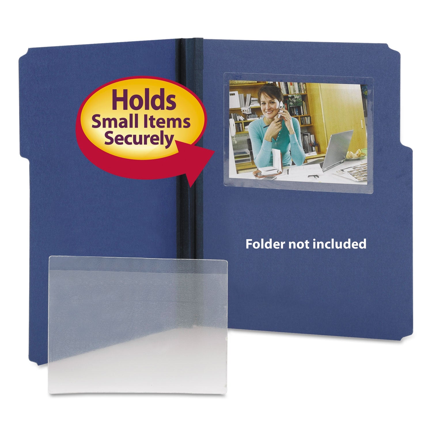 Self-Adhesive Poly Pockets | Top Load | 100/Box