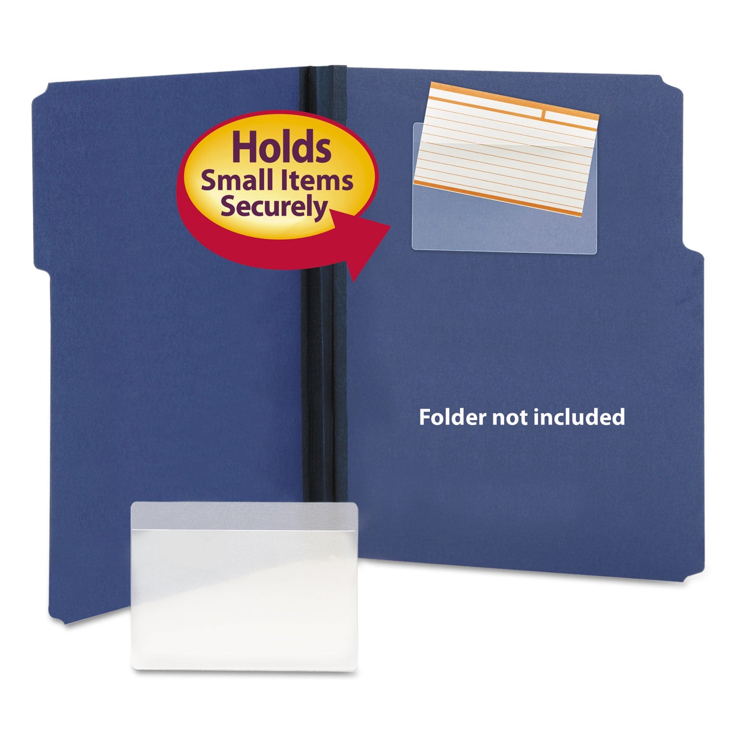 Self-Adhesive Poly Pockets | Top Load | 100/Box