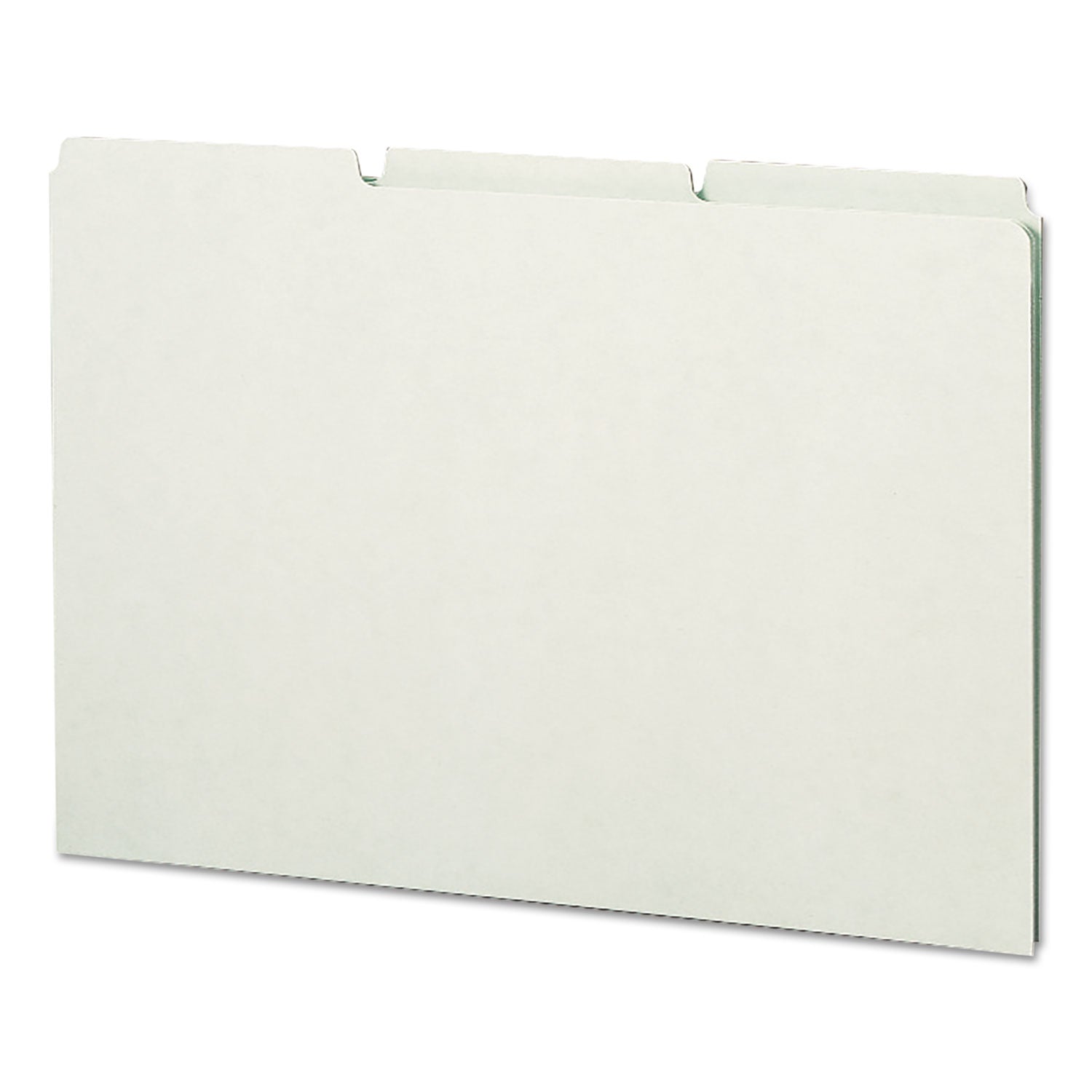 Recycled Blank Top Tab File Guides | Legal | 50/Box