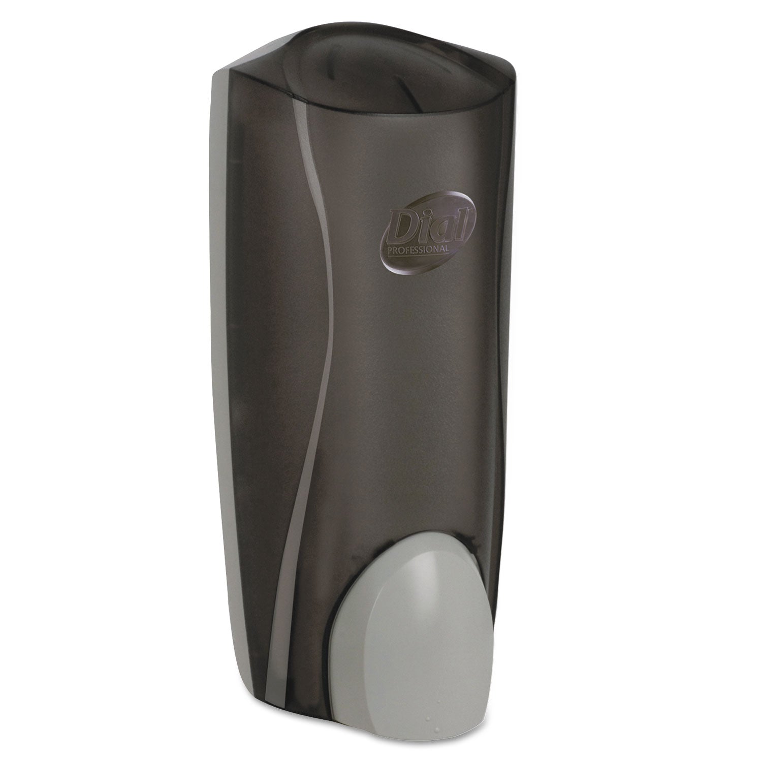 Dial® Professional 1 Liter Manual Liquid Dispenser, 1 L. 5.1 X 4 X 12.3, Smoke