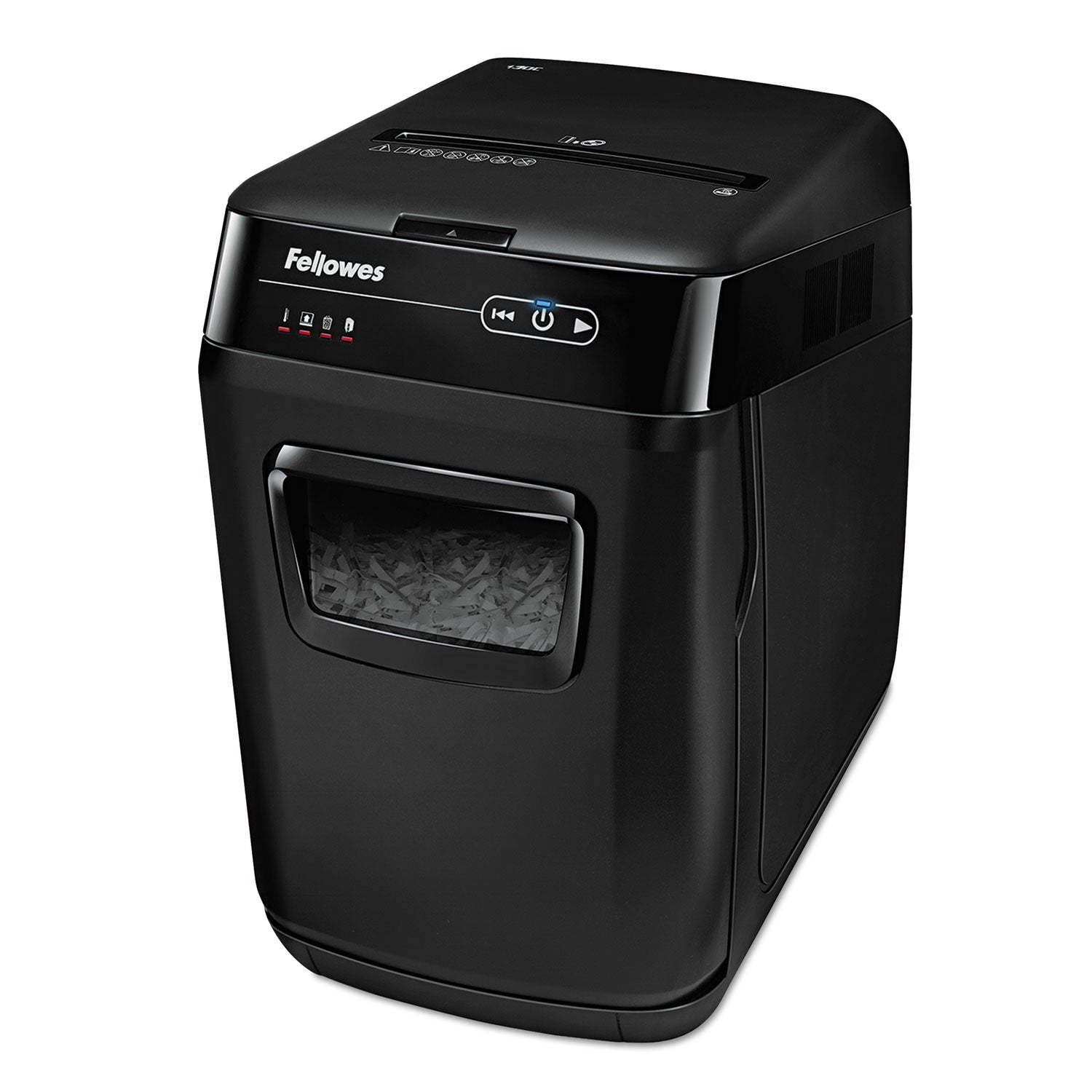 Fellowes® Automax 150c Auto Feed Cross-Cut Shredder, 150 Auto/8 Manual Sheet Capacity