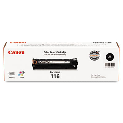 Canon® 1980b001 (116) Toner, 2,300 Page-Yield, Black