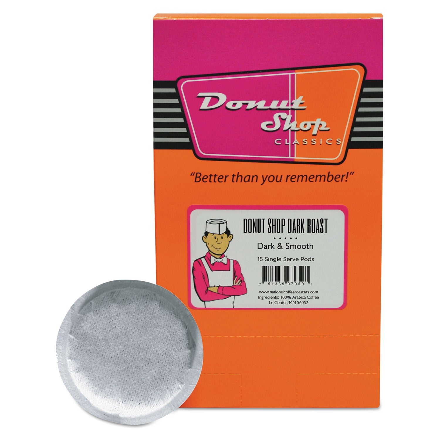 Donut Shop Coffee Pods | Dark Roast
