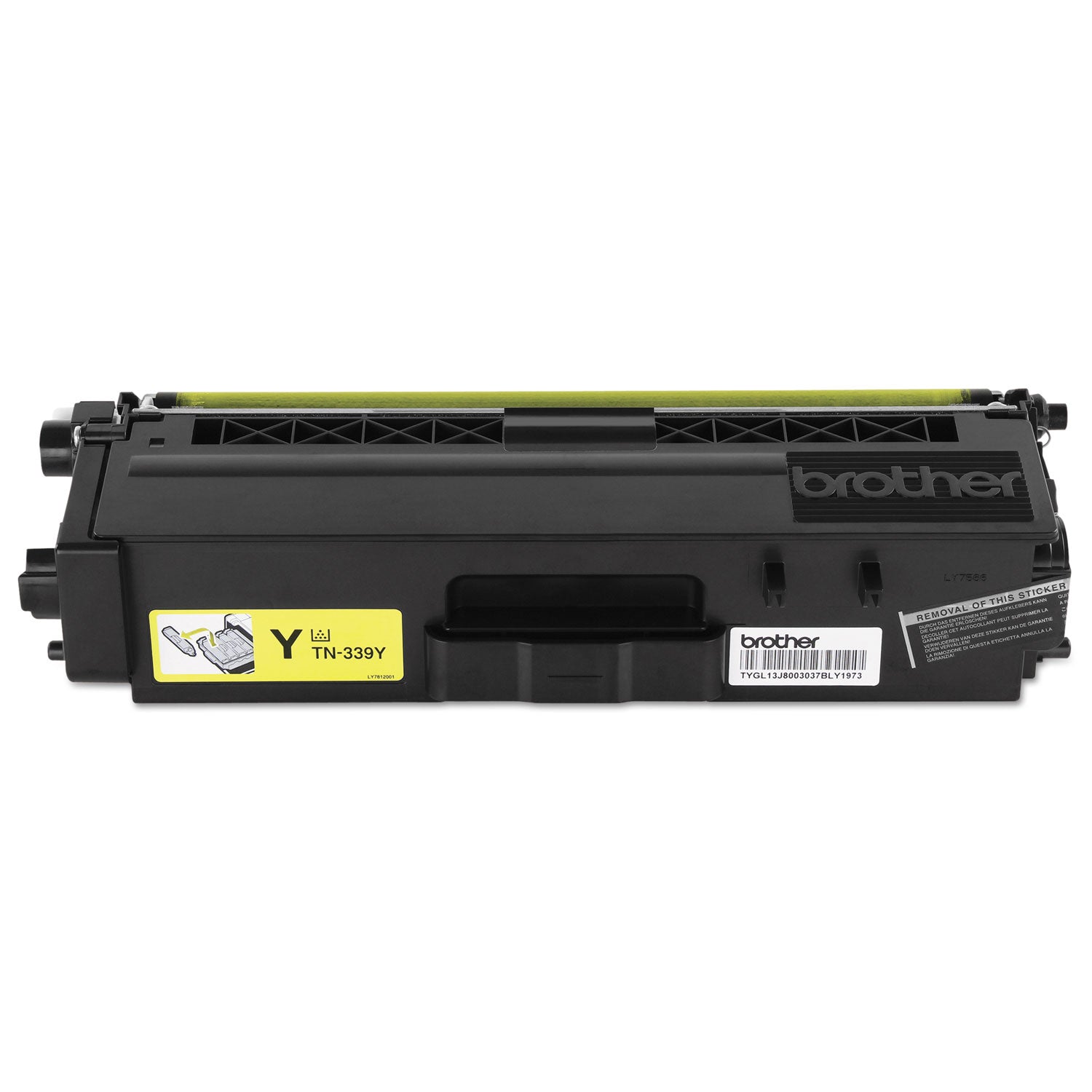 Brother Tn339y Super High-Yield Toner, 6,000 Page-Yield, Yellow