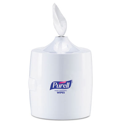 Hand Sanitizer Wipes Wall Mount Dispenser | White