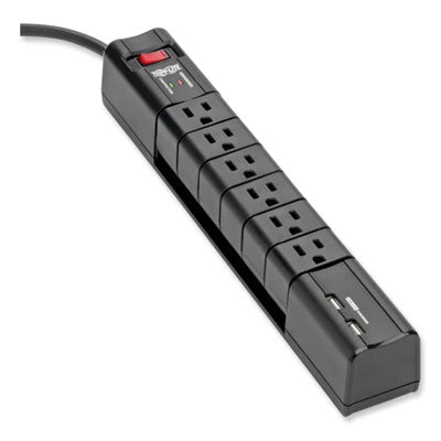 Protect It! Surge Protector | 6 Outlet/2 USB