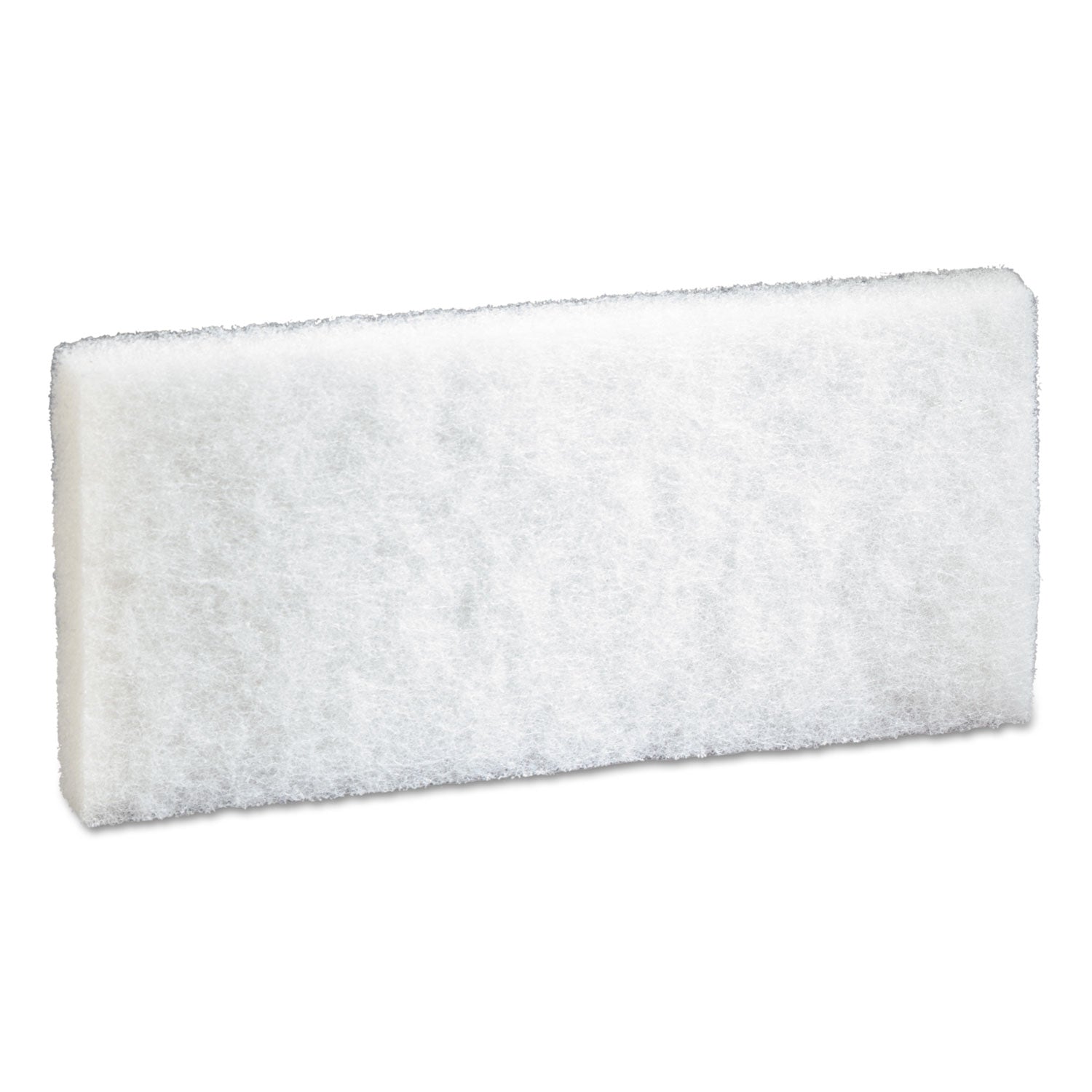 3M™ Doodlebug Scrub Pad, 4.63 X 10, White, 5/pack, 4 Packs/carton