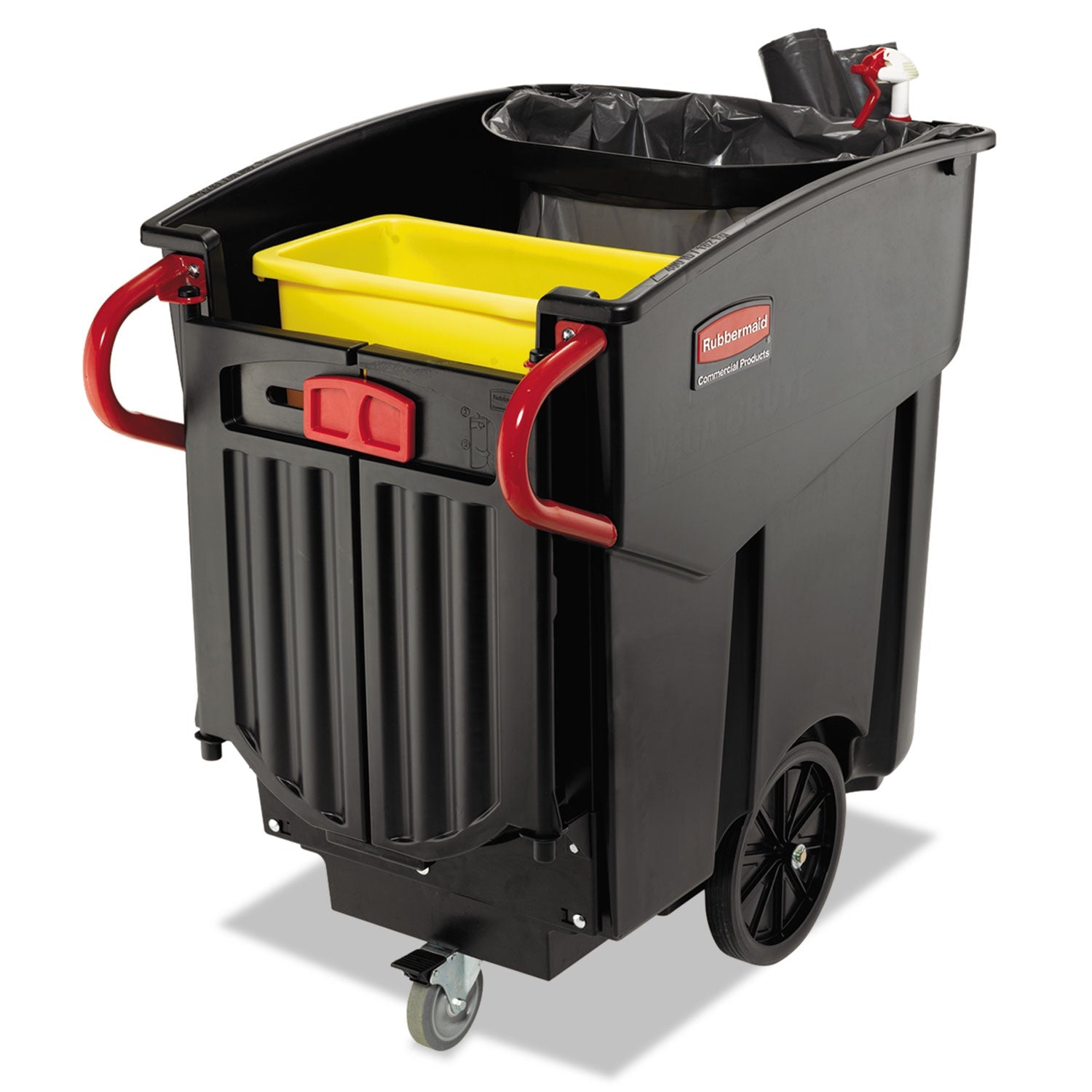 Mega BRUTE Mobile Container | 120 gal, Black
